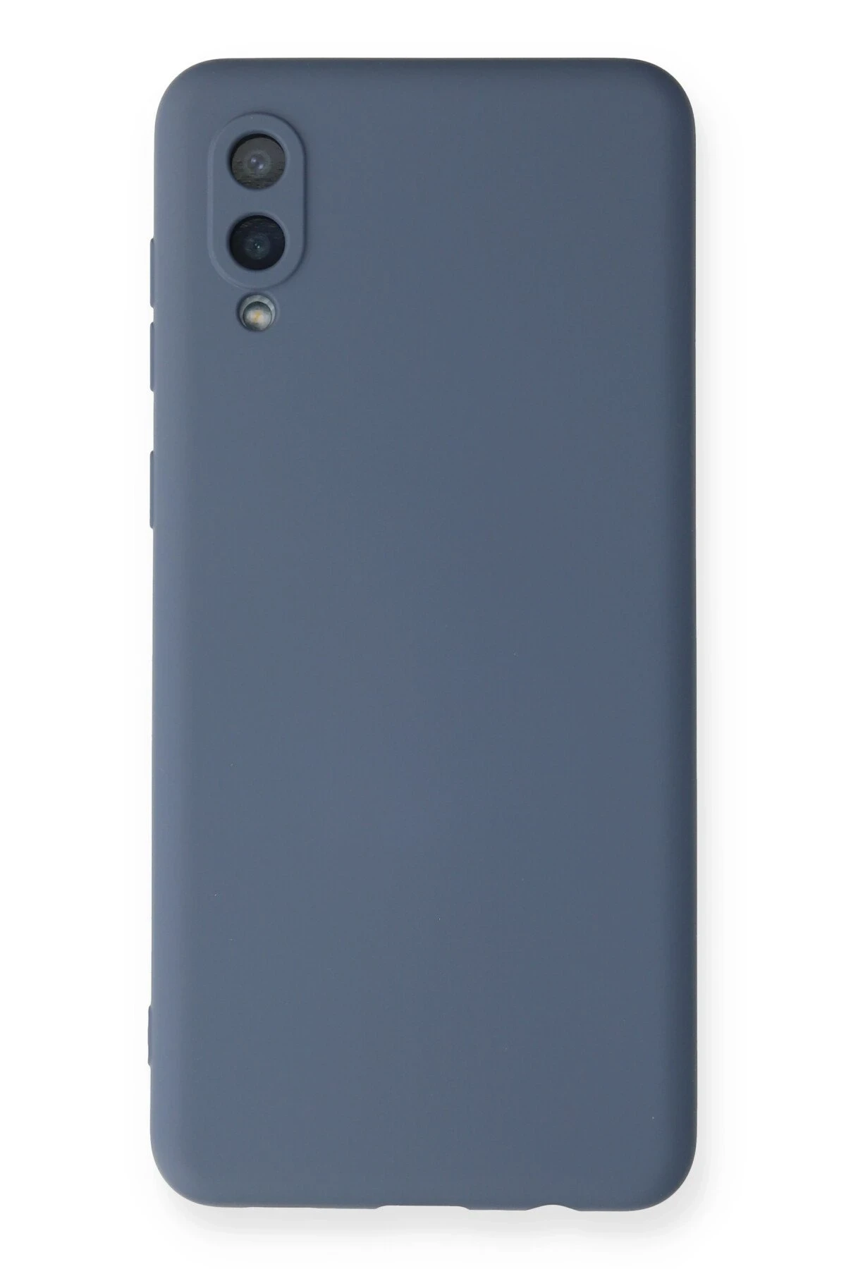 Newface Samsung Galaxy A02 Kılıf Nano içi Kadife Silikon - Gri