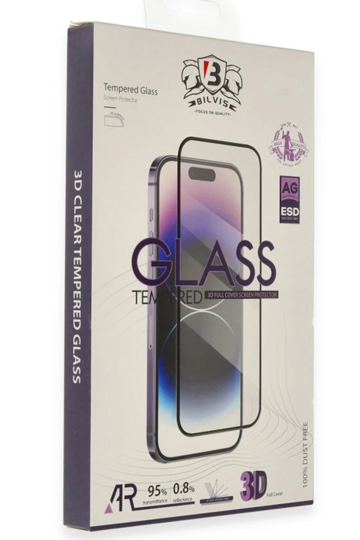 Newface iPhone 16E Bilvis 3D Cam Ekran Koruyucu
