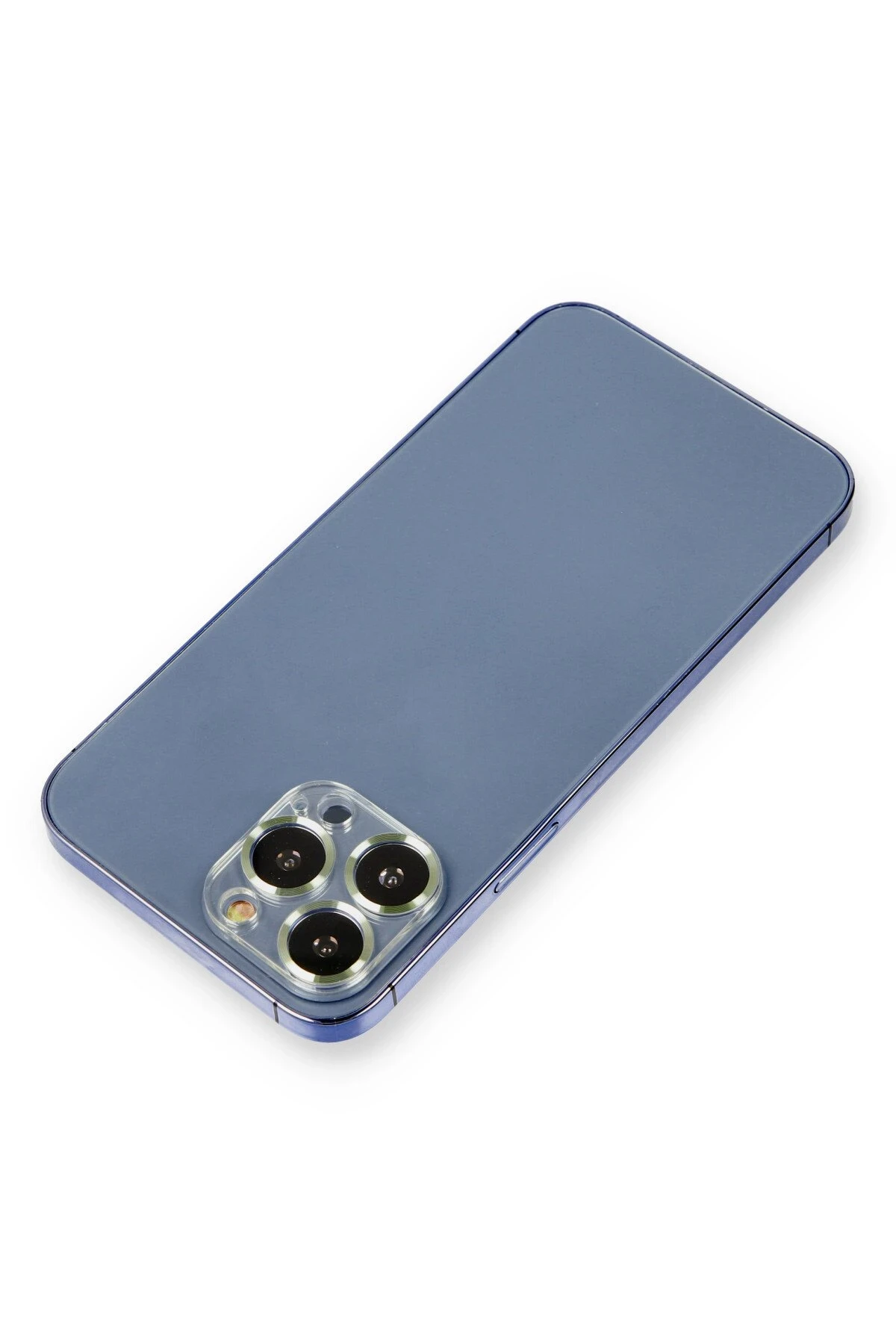 Newface iPhone 14 Pro Max Metal Kamera Lens Koruma Cam - Açık Yeşil