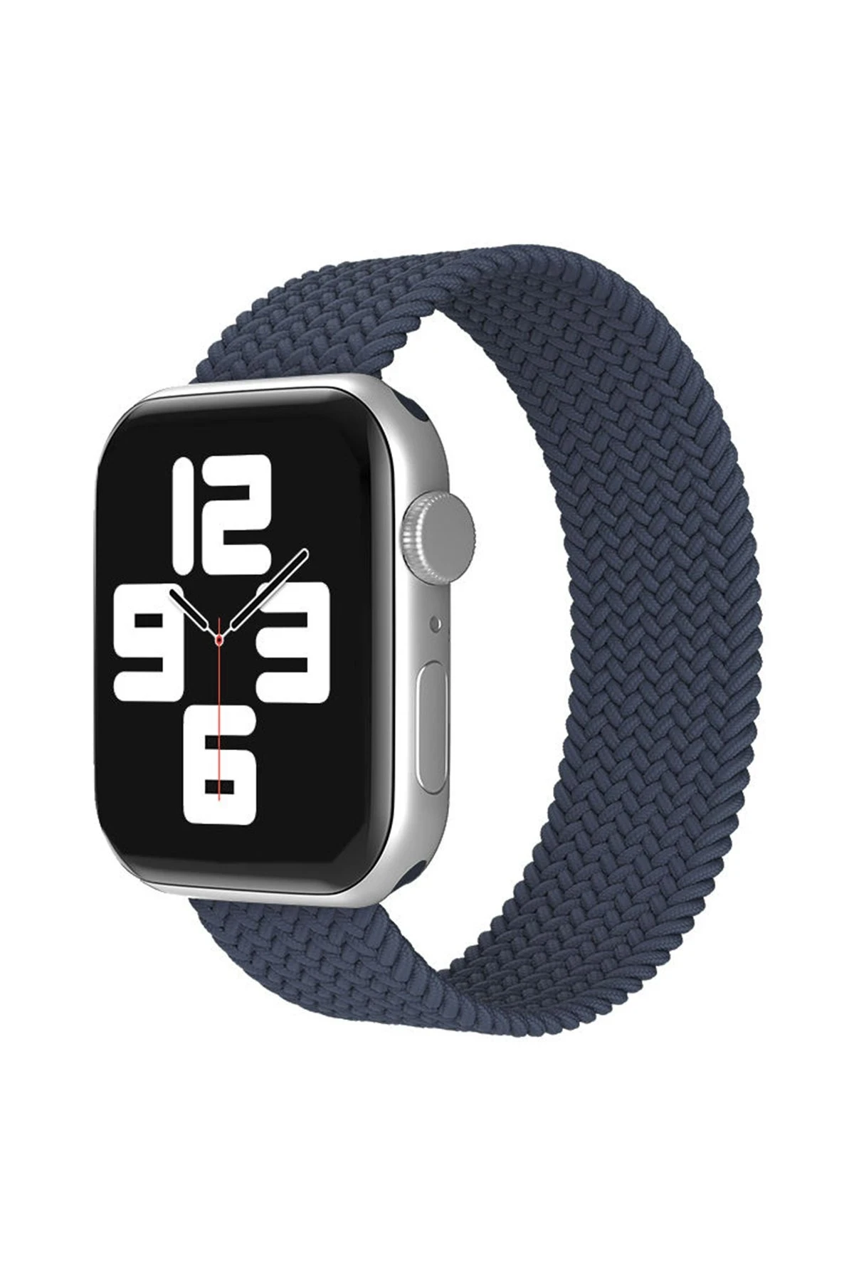 Newface Apple Watch 38mm Ayarlı Solo Silikon Kordon - Lacivert