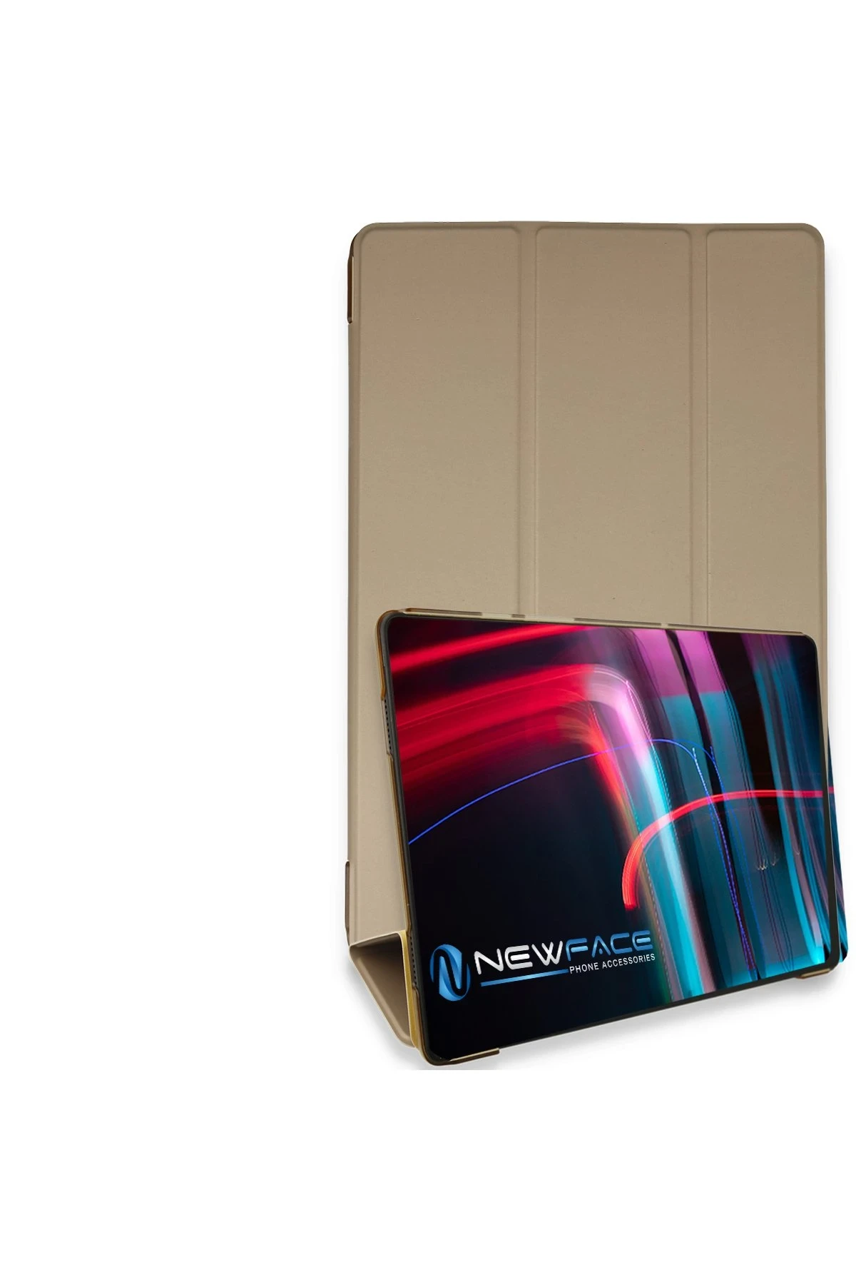 Newface iPad Pro 11 (2021) Kılıf Tablet Smart Kılıf - Gold
