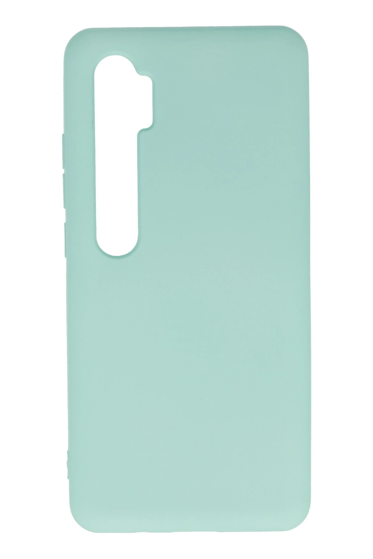 Newface Xiaomi Mi Note 10 Lite Kılıf Nano içi Kadife Silikon - Turkuaz