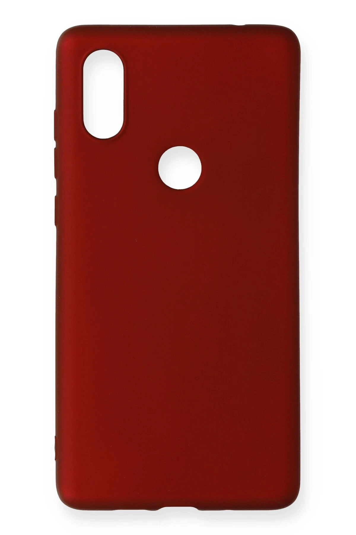 Newface Xiaomi Mi Mix 2S Kılıf First Silikon - Bordo