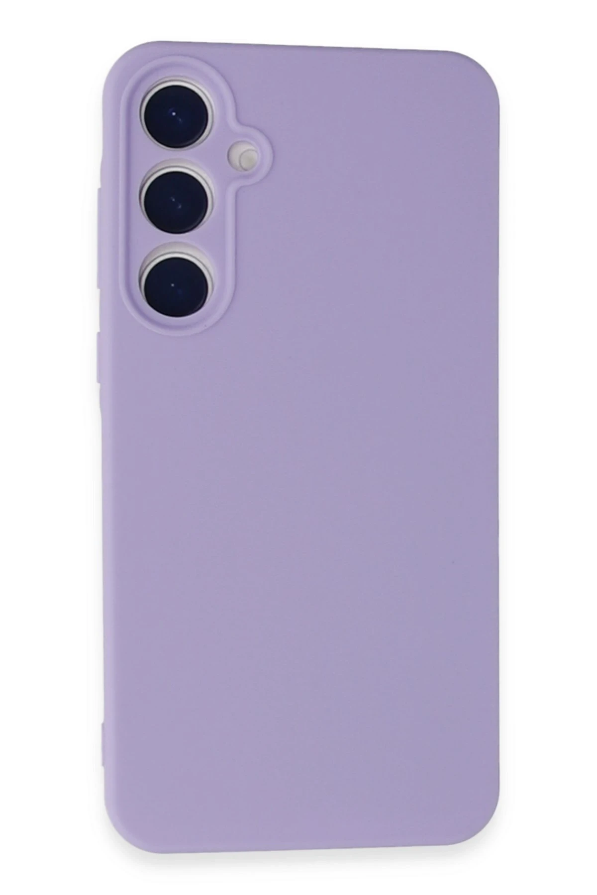 Newface Samsung Galaxy A35 5G Kılıf Nano içi Kadife Silikon - Lila