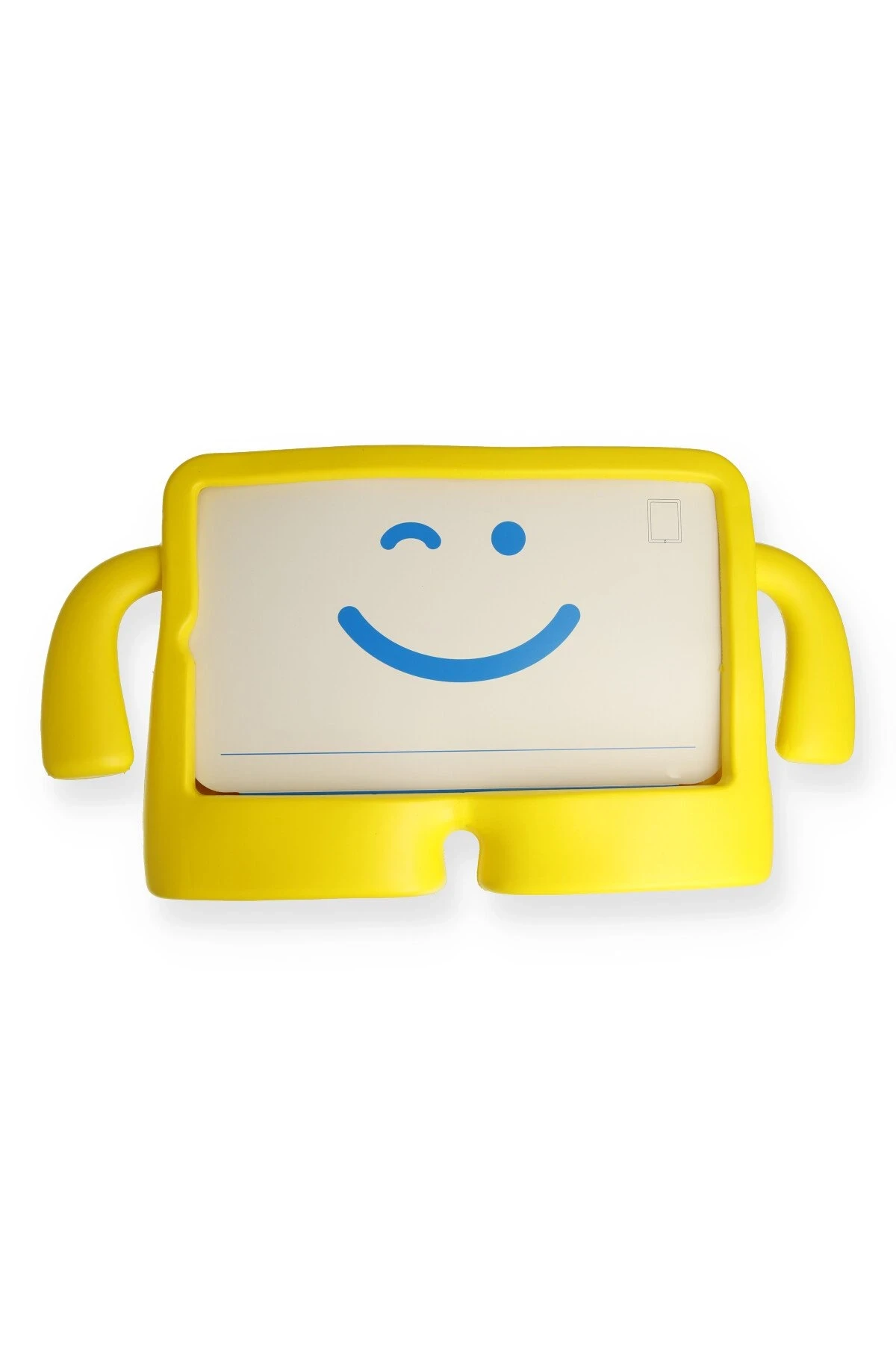 Newface iPad 4 9.7 Kılıf Karakter Tablet Silikon - Sarı