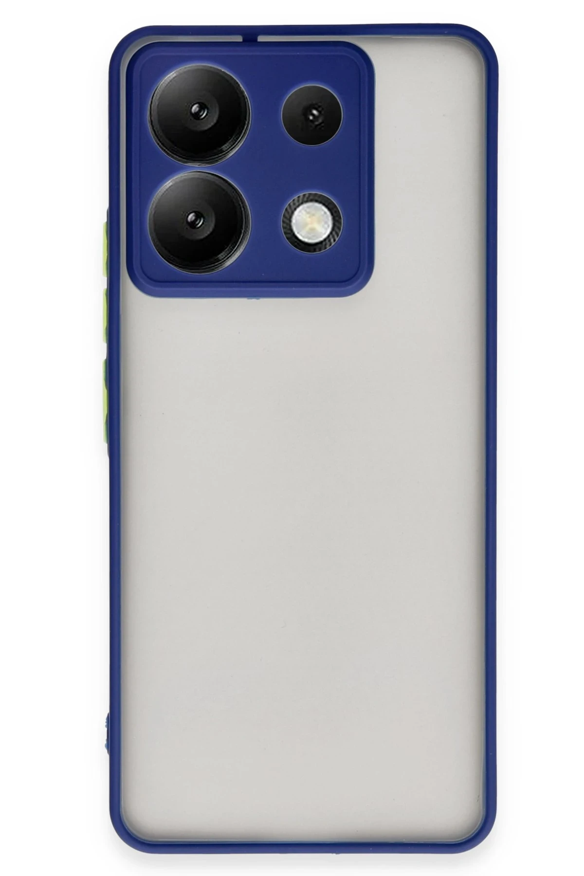 Newface Xiaomi Redmi Note 13 5G Kılıf Montreal Silikon Kapak - Lacivert