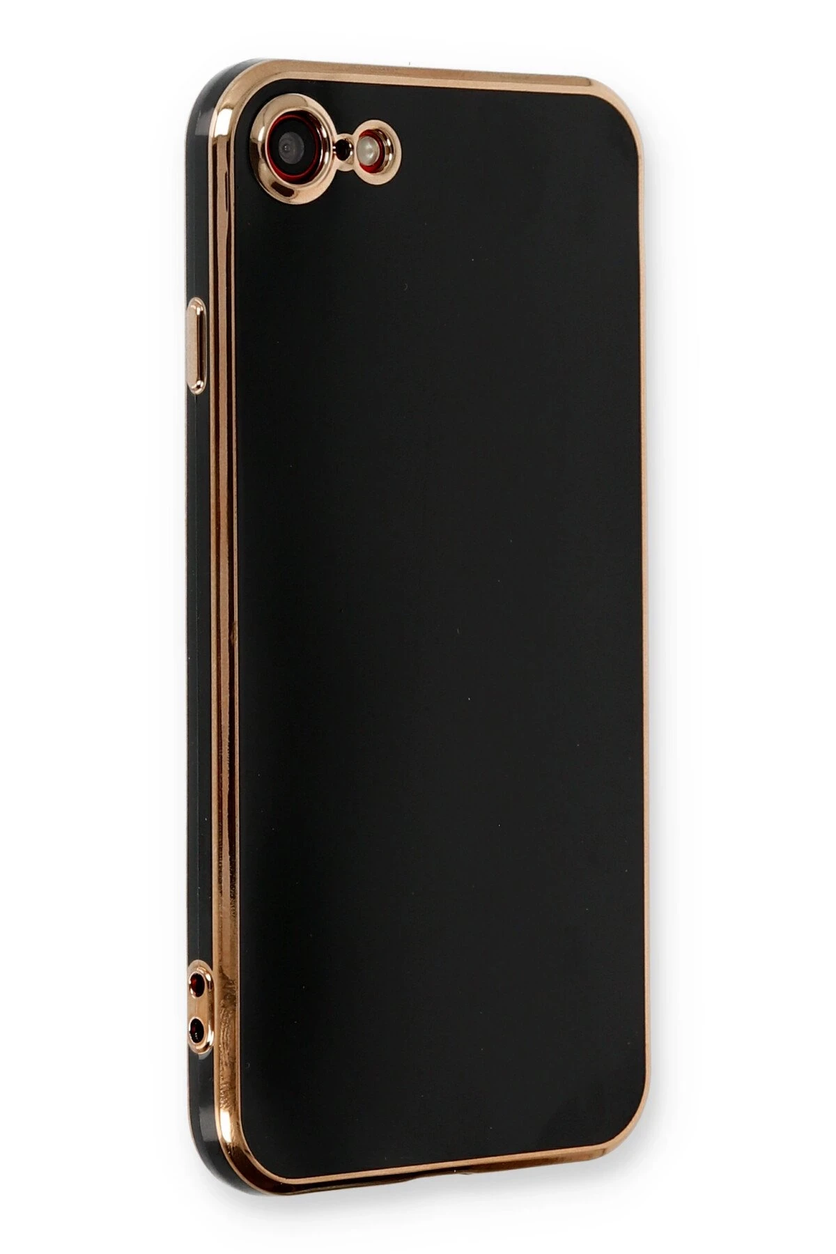 Newface iPhone 7 Kılıf Volet Silikon - Siyah