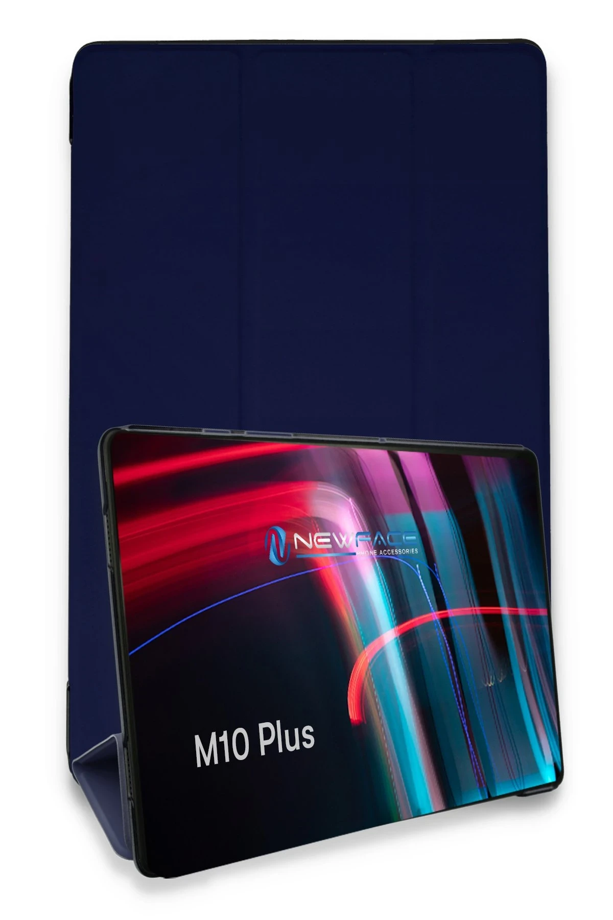 Newface Lenovo M10 FHD Plus X606F Kılıf Tablet Smart Kılıf - Lacivert