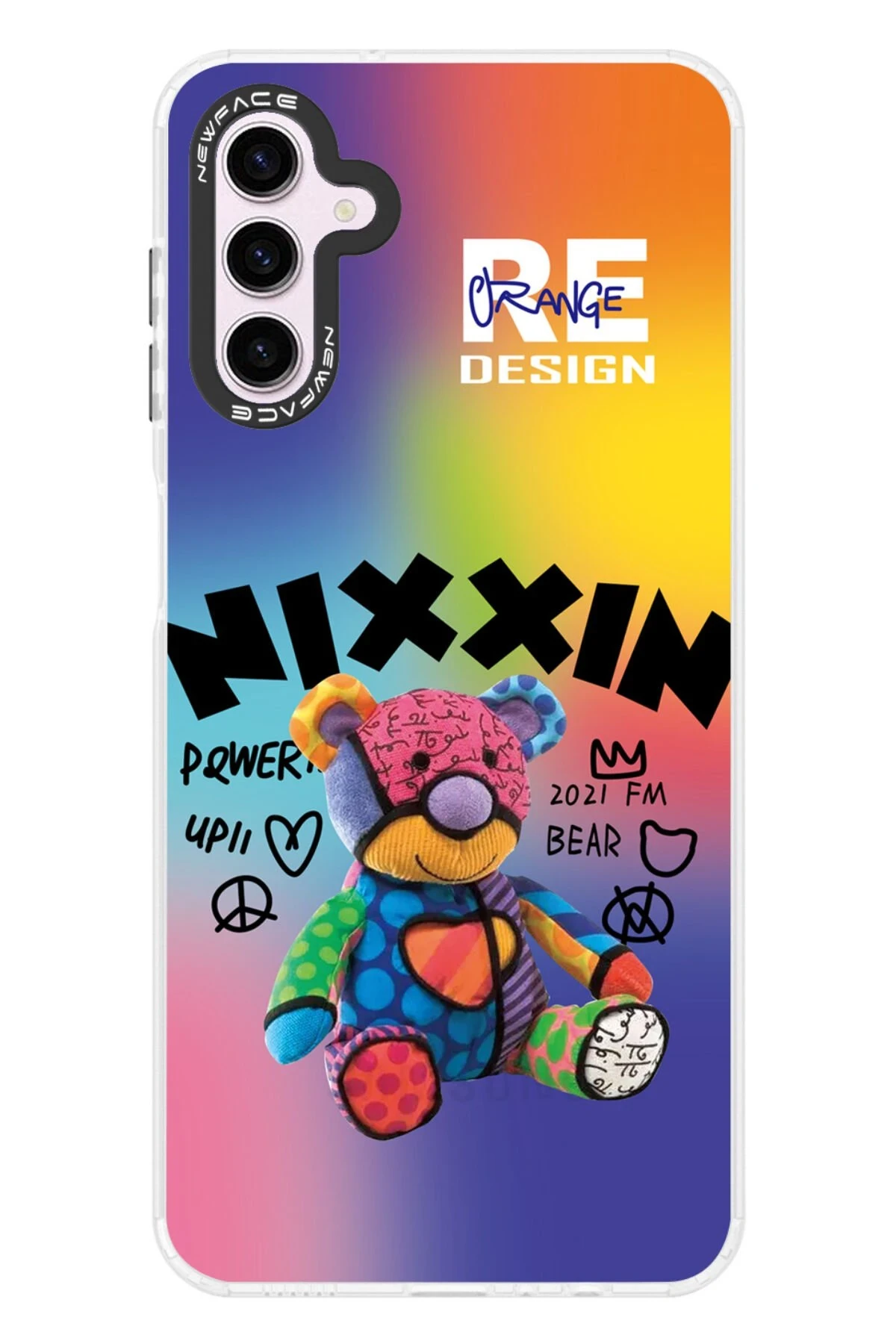 Newface Samsung Galaxy A04S Kılıf Estoril Desenli Kapak - Estoril - 11