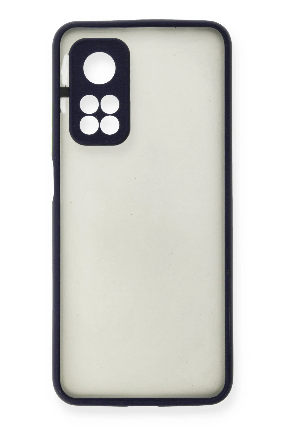 Newface Xiaomi Mi 10T Kılıf Montreal Silikon Kapak - Lacivert