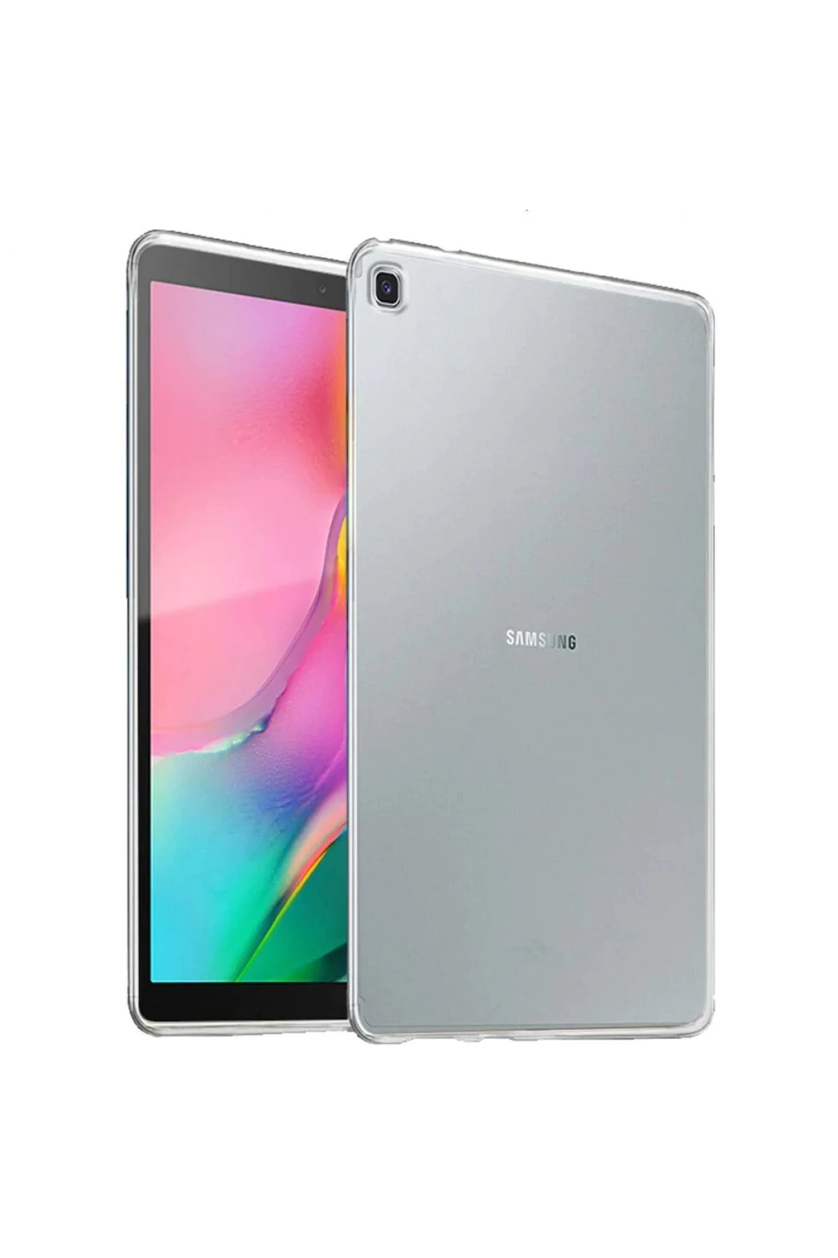 Newface Samsung Galaxy T500 Tab A7 10.4 Kılıf Tablet Şeffaf Silikon