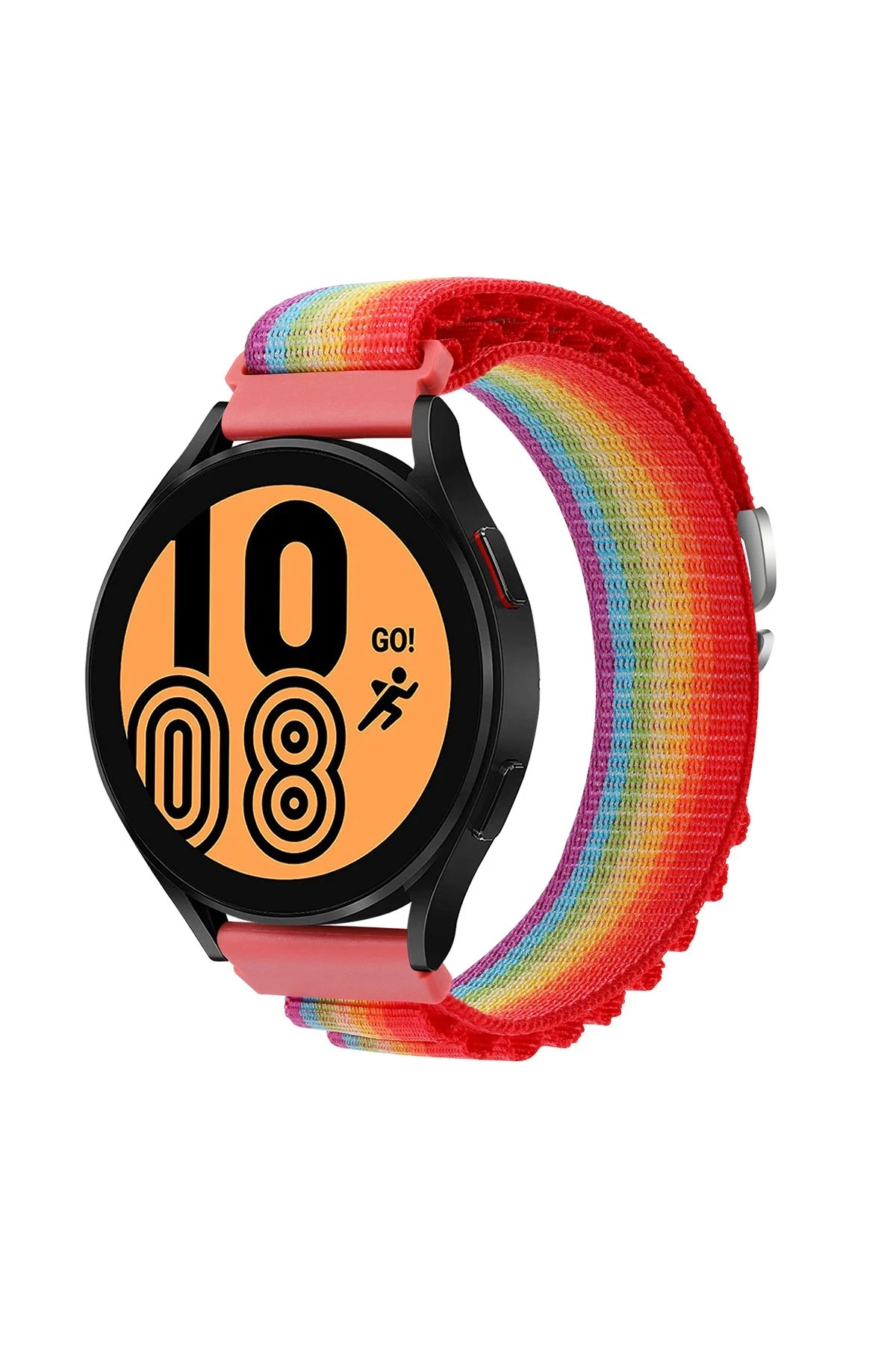 Newface Watch 20mm KR410 Kumaş Kordon - Gökkuşağı 1