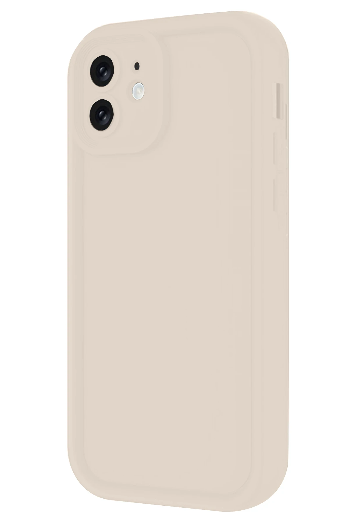 Newface iPhone 11 Kılıf Viera Silikon - Krem