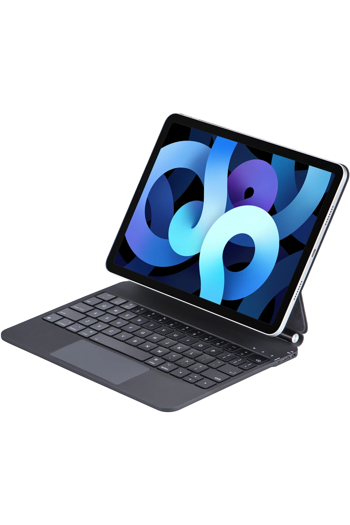 Newface iPad Pro 11 (2022) Kılıf X7 Magic Manyetik Klavyeli Tablet Kılıfı - Siyah