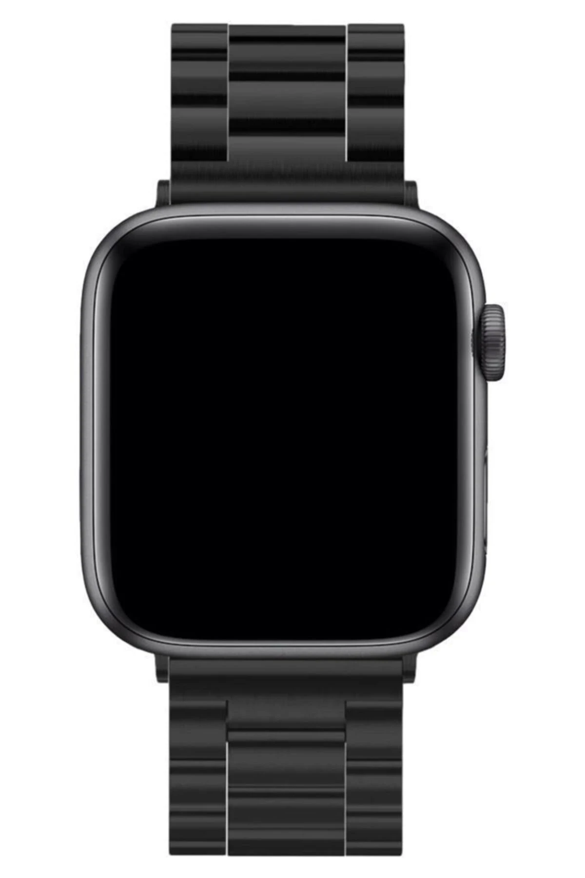 Newface Apple Watch 42mm Metal Baklalı Kordon - Siyah