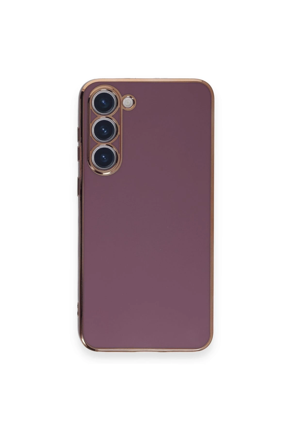 Newface Samsung Galaxy S23 Plus Kılıf Volet Silikon - Mor
