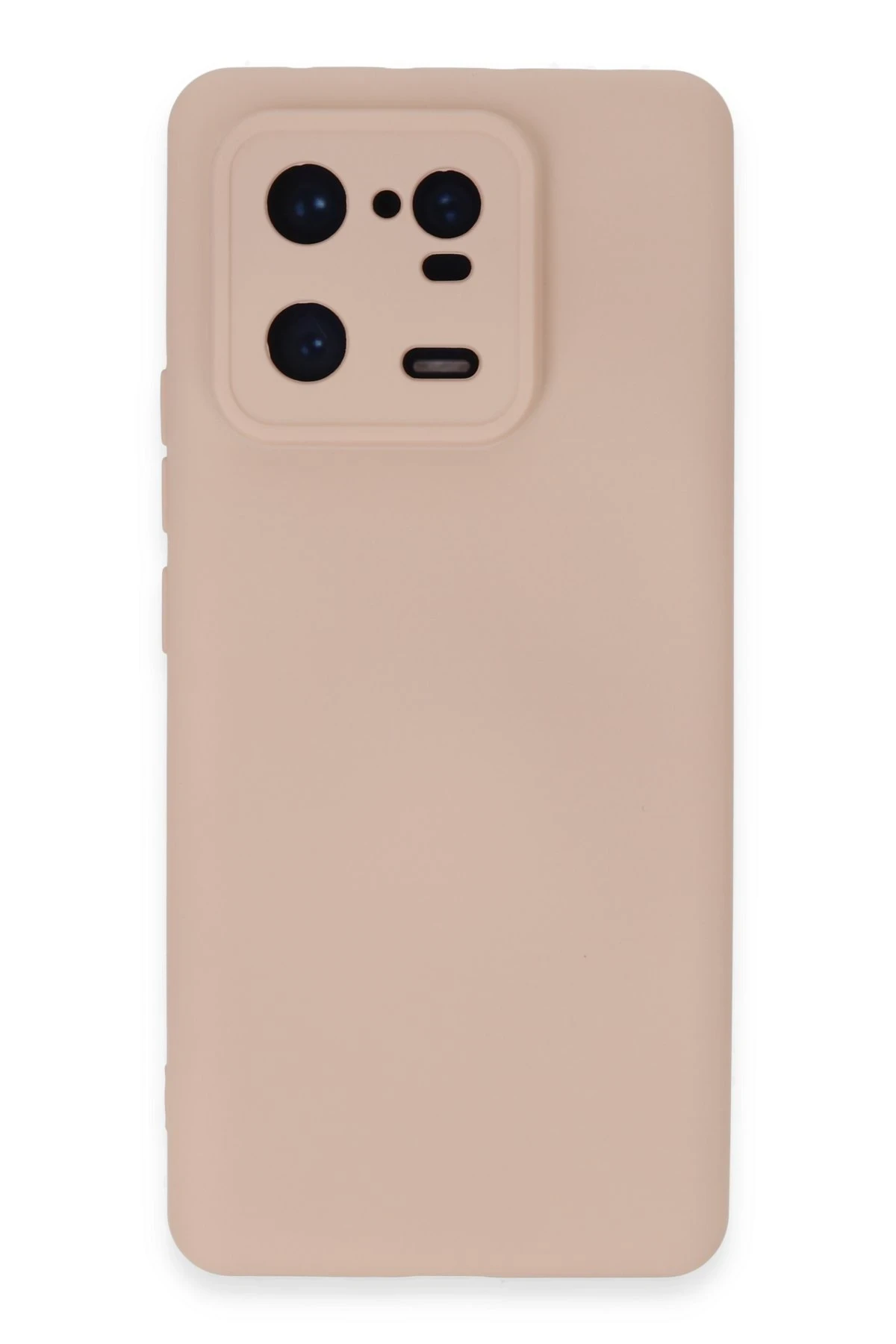 Newface Xiaomi Mi 13 Pro Kılıf Nano içi Kadife Silikon - Pudra