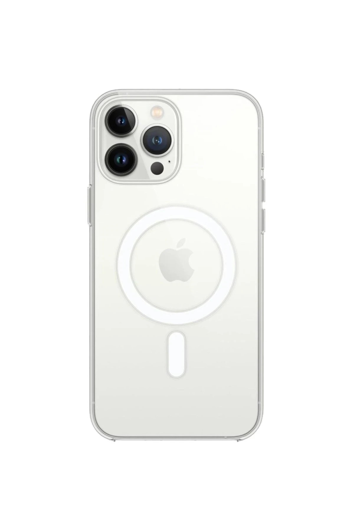 Newface iPhone 12 Pro Kılıf Pc Real Magsafe Kapak - Şeffaf