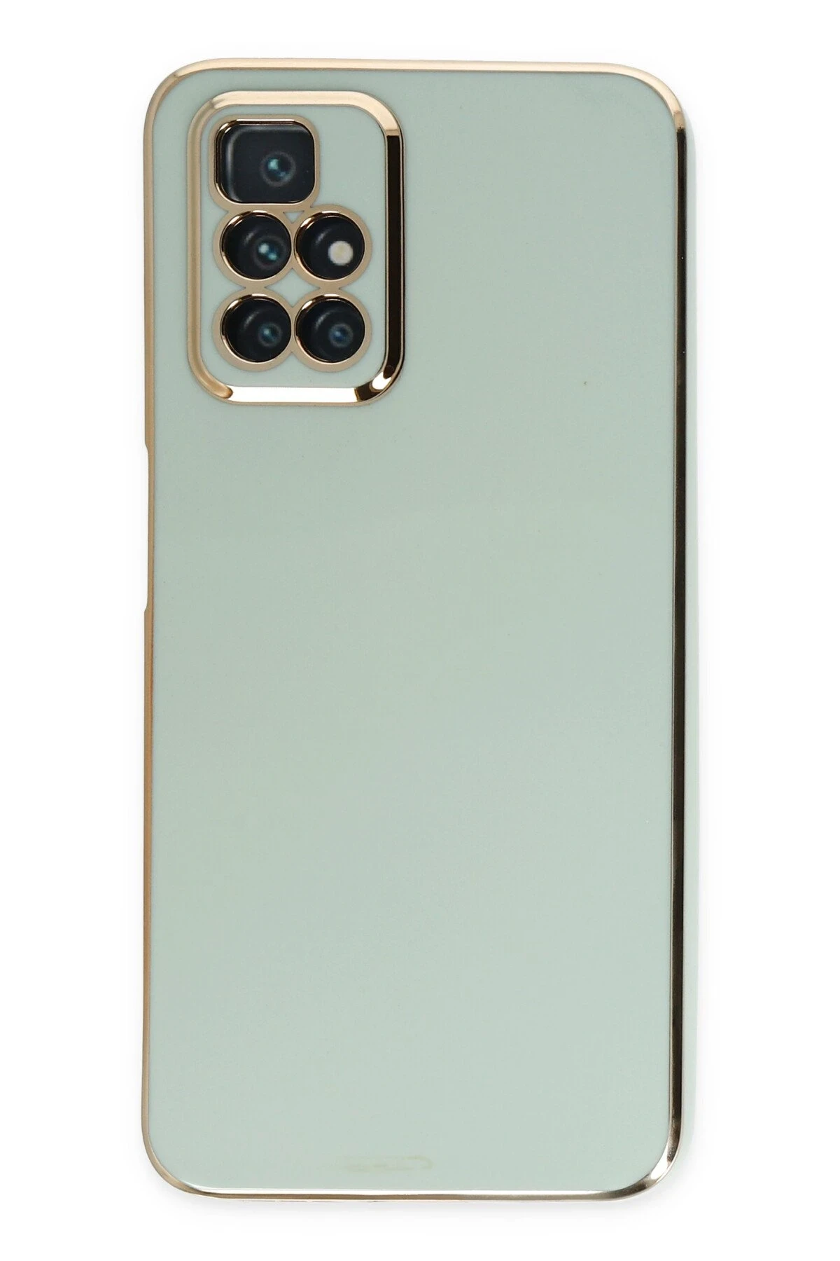 Newface Xiaomi Redmi 10 2022 Kılıf Volet Silikon - Açık Yeşil