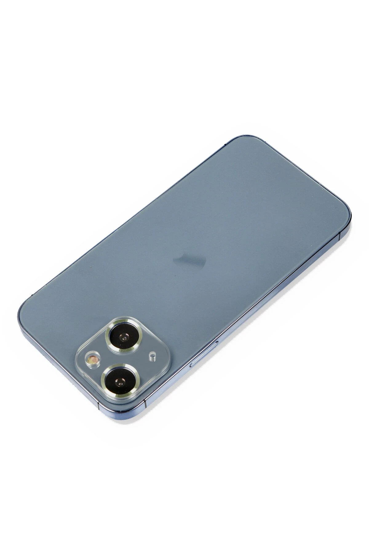 Newface iPhone 14 Metal Kamera Lens Koruma Cam - Açık Yeşil
