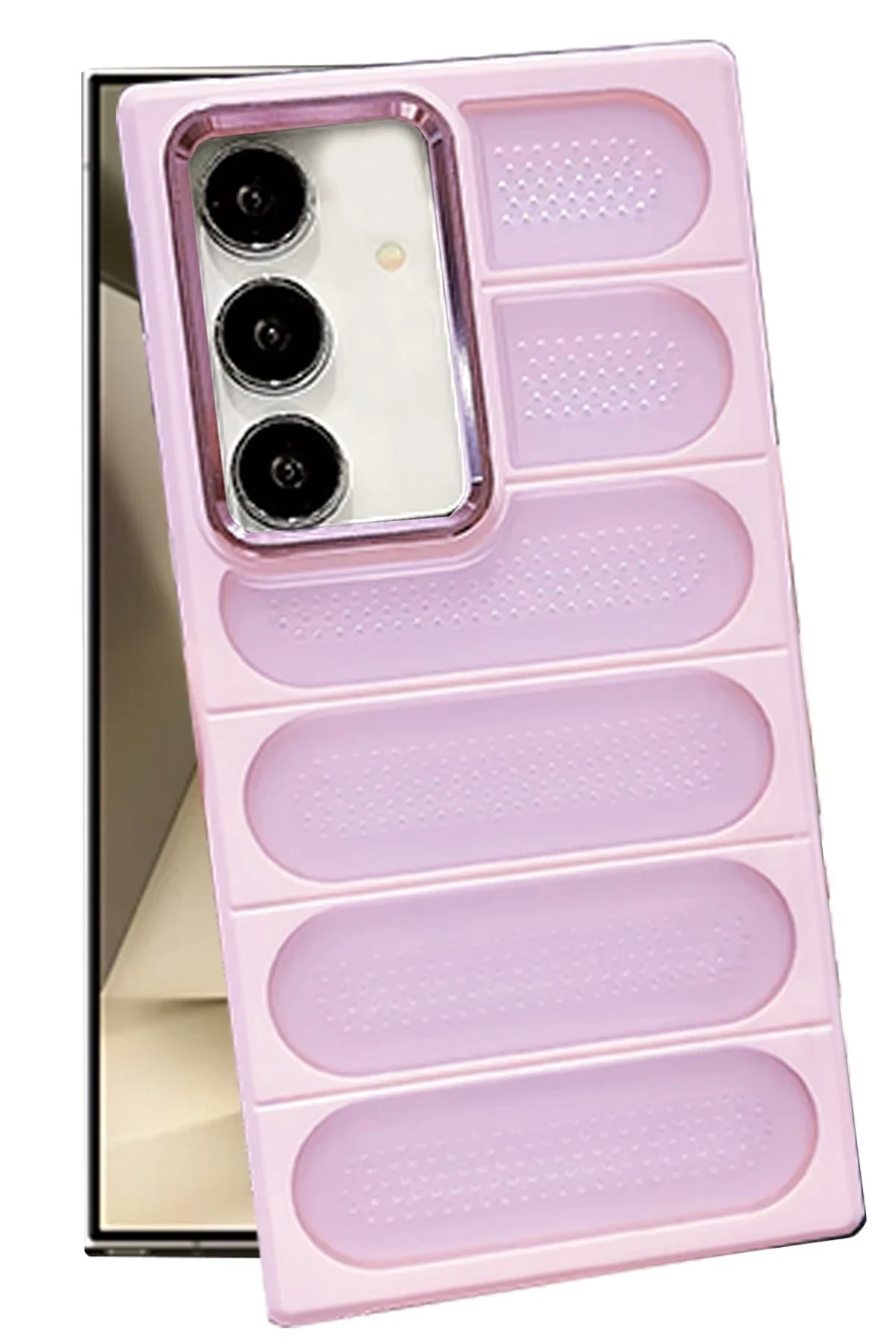 Newface Samsung Galaxy S24 Plus Kılıf Airmax Silikon Kapak - Pembe