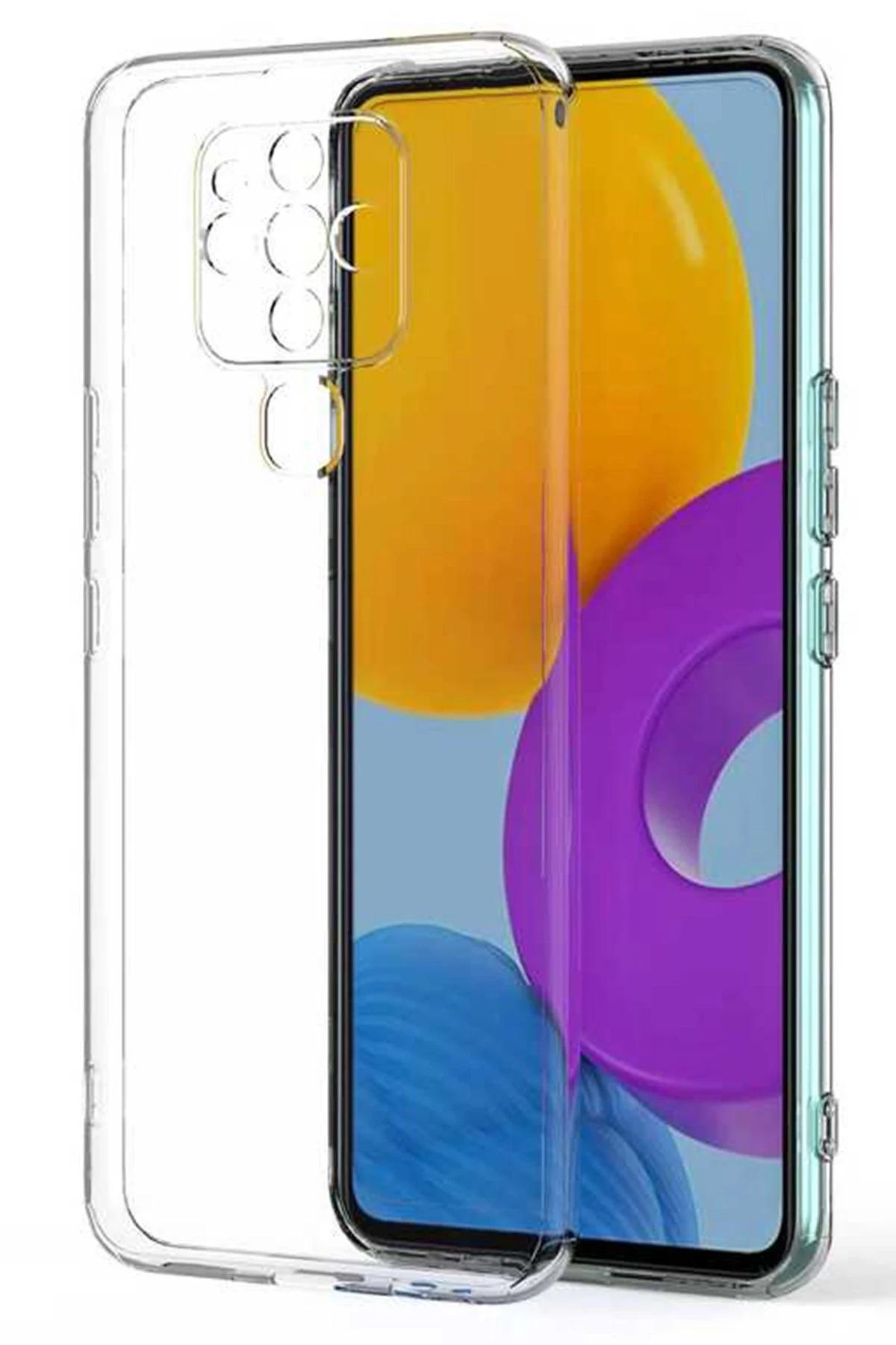 Newface Tecno Camon 16 Kılıf Lüx Şeffaf Silikon
