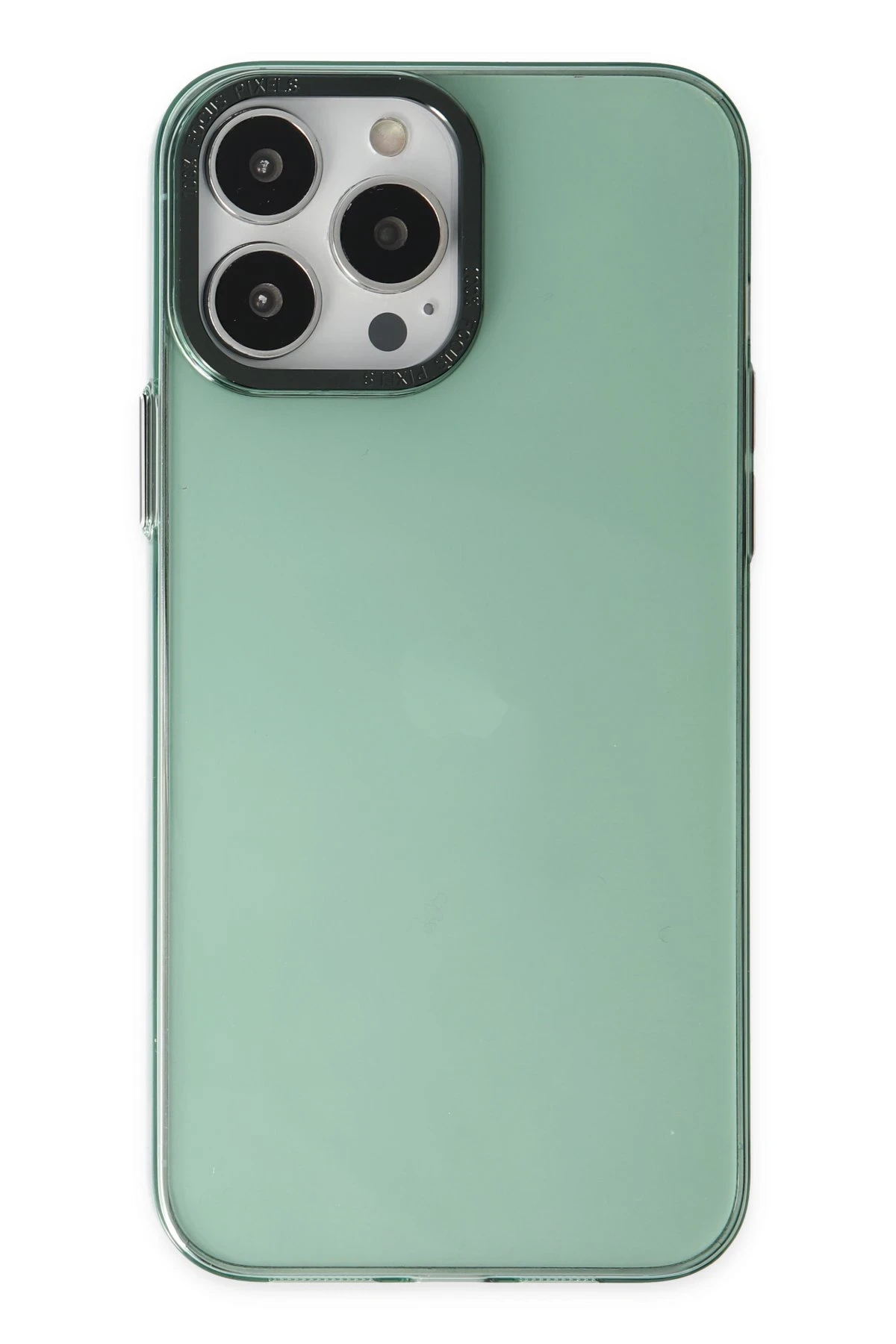 Newface iPhone 14 Pro Kılıf Anka PC Sert Metal Kapak - Yeşil