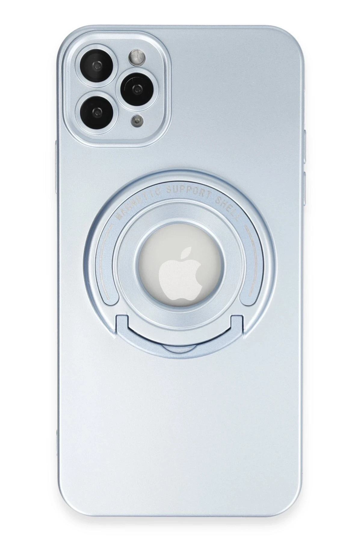 Newface iPhone 12 Pro Max Kılıf Lukka Magneticsafe Kapak - Sierra Blue