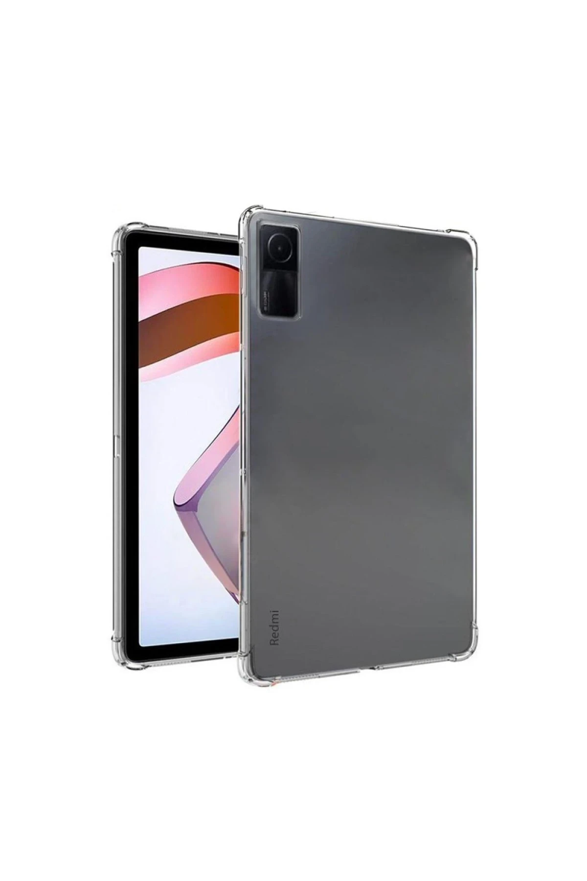 Newface Xiaomi Redmi Pad SE 4G Kılıf Anti Şeffaf Tablet Silikon - Şeffaf