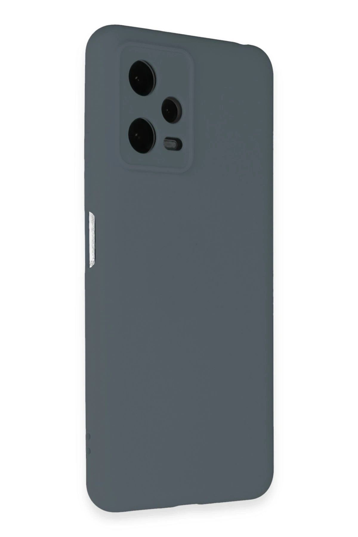 Newface Xiaomi Redmi Note 12 Pro 5G Kılıf Nano içi Kadife Silikon - Gri