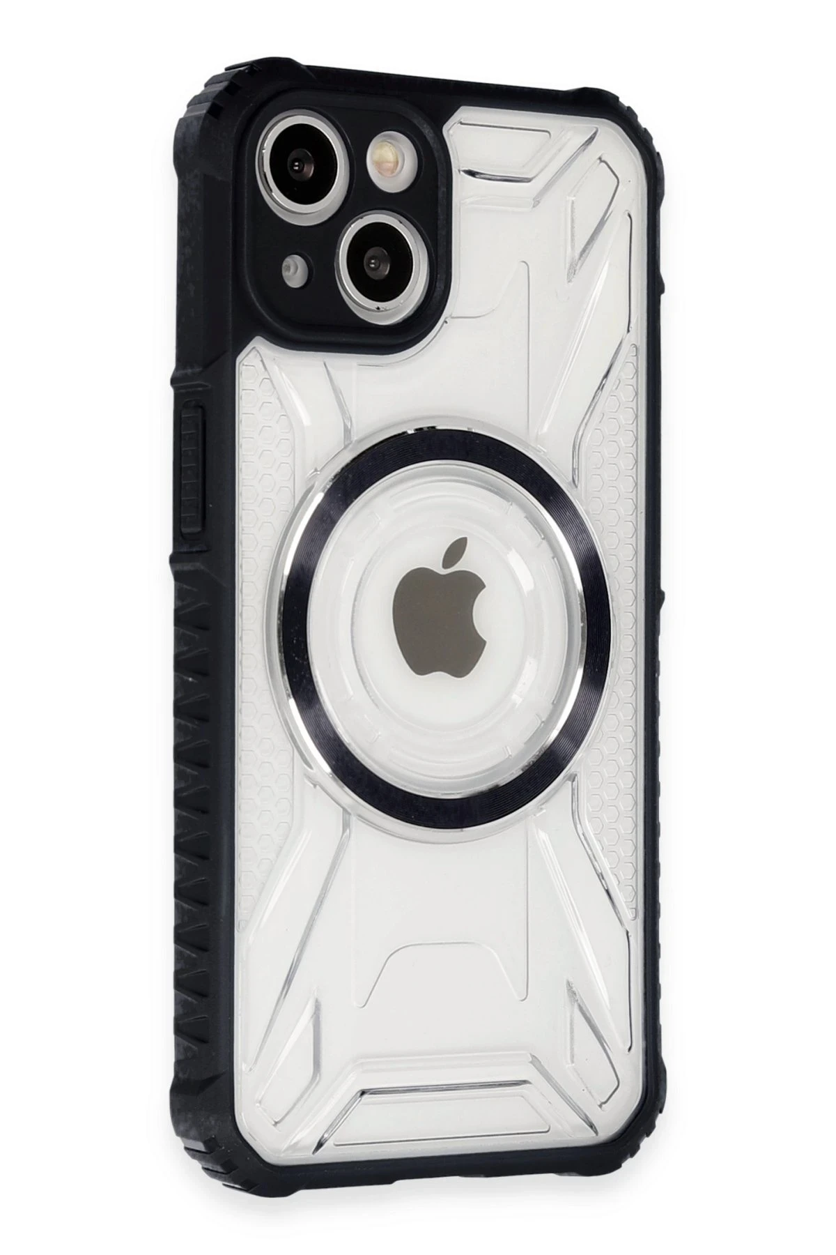 Newface iPhone 14 Kılıf Prag Magneticsafe Kapak - Siyah