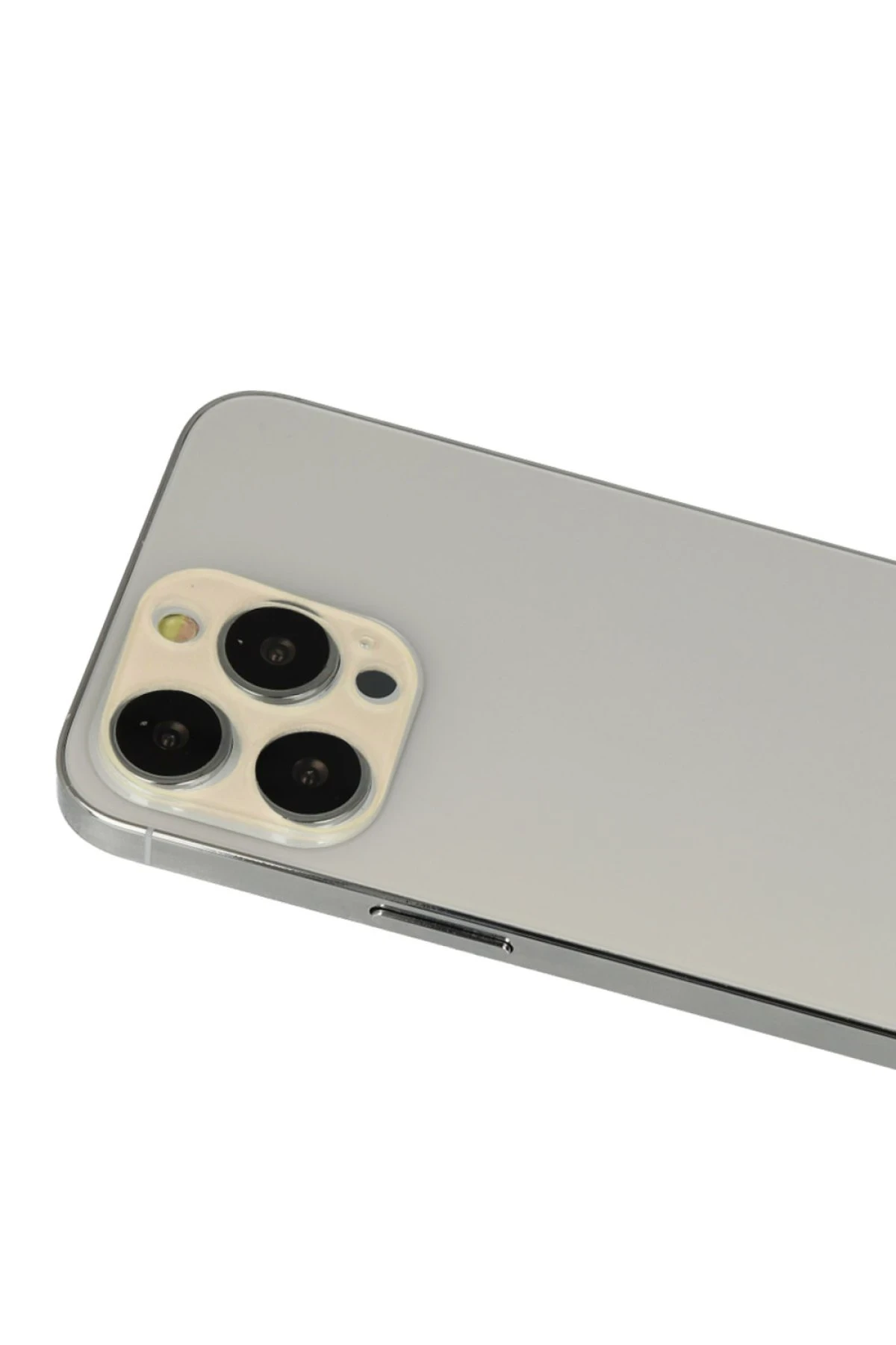 Newface iPhone 12 Pro Max Rainbow Kamera Lens Koruma Cam - Gold