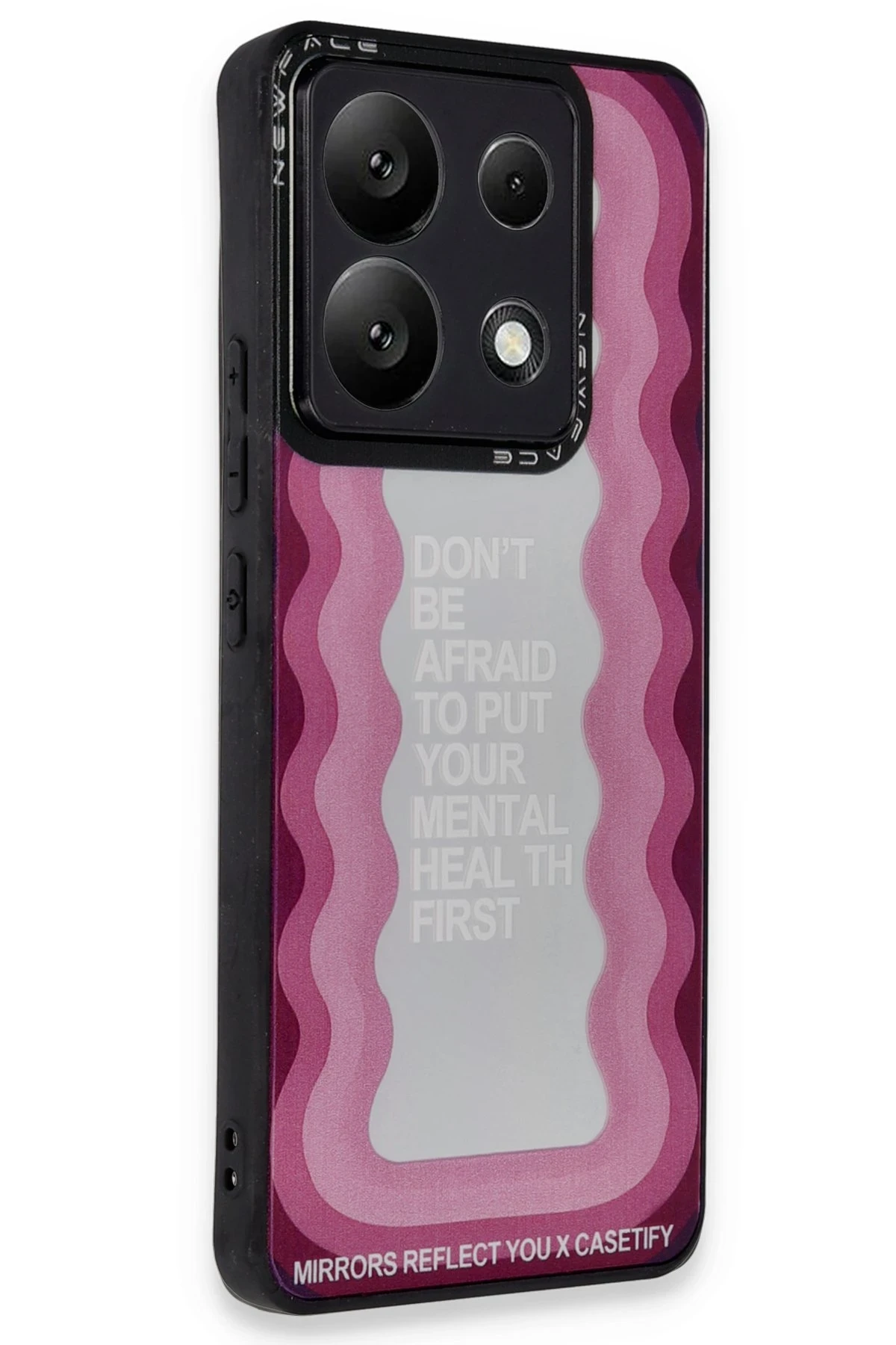 Newface Xiaomi Redmi Note 13 Pro 4G Kılıf Mirror Desenli Kapak - Mirror - 11