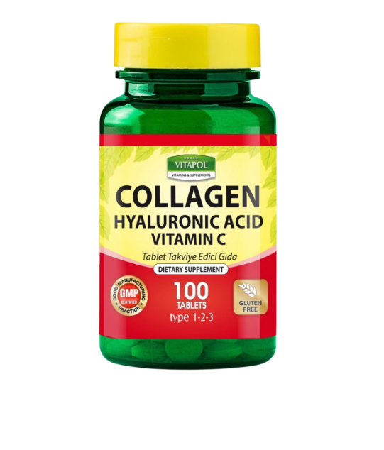 COLLAGEN &HYA&VİT C 100 TABLET TYPE1,2,3