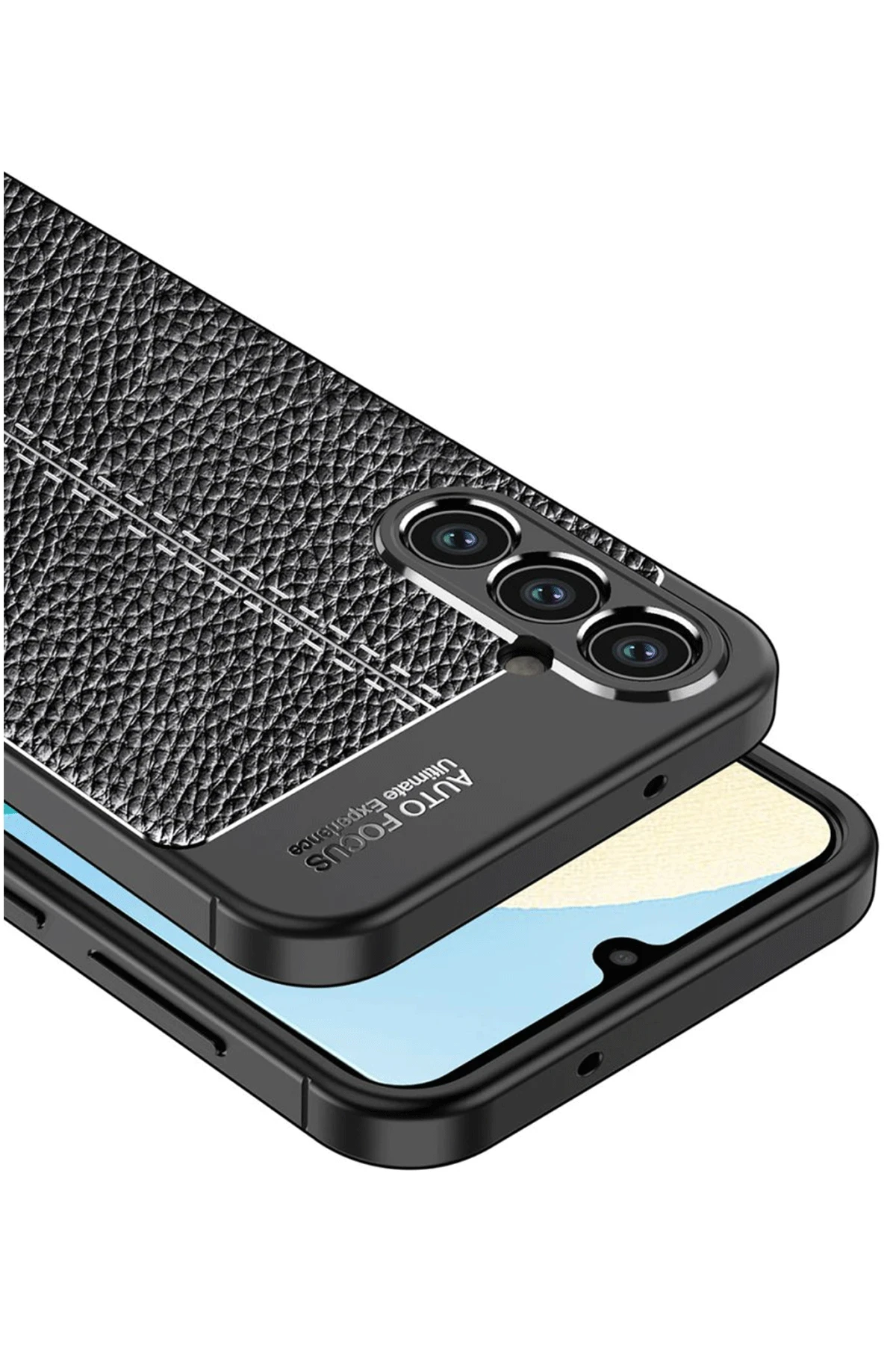 Newface Samsung A36 Kılıf Auto Focus Kapak - Lacivert