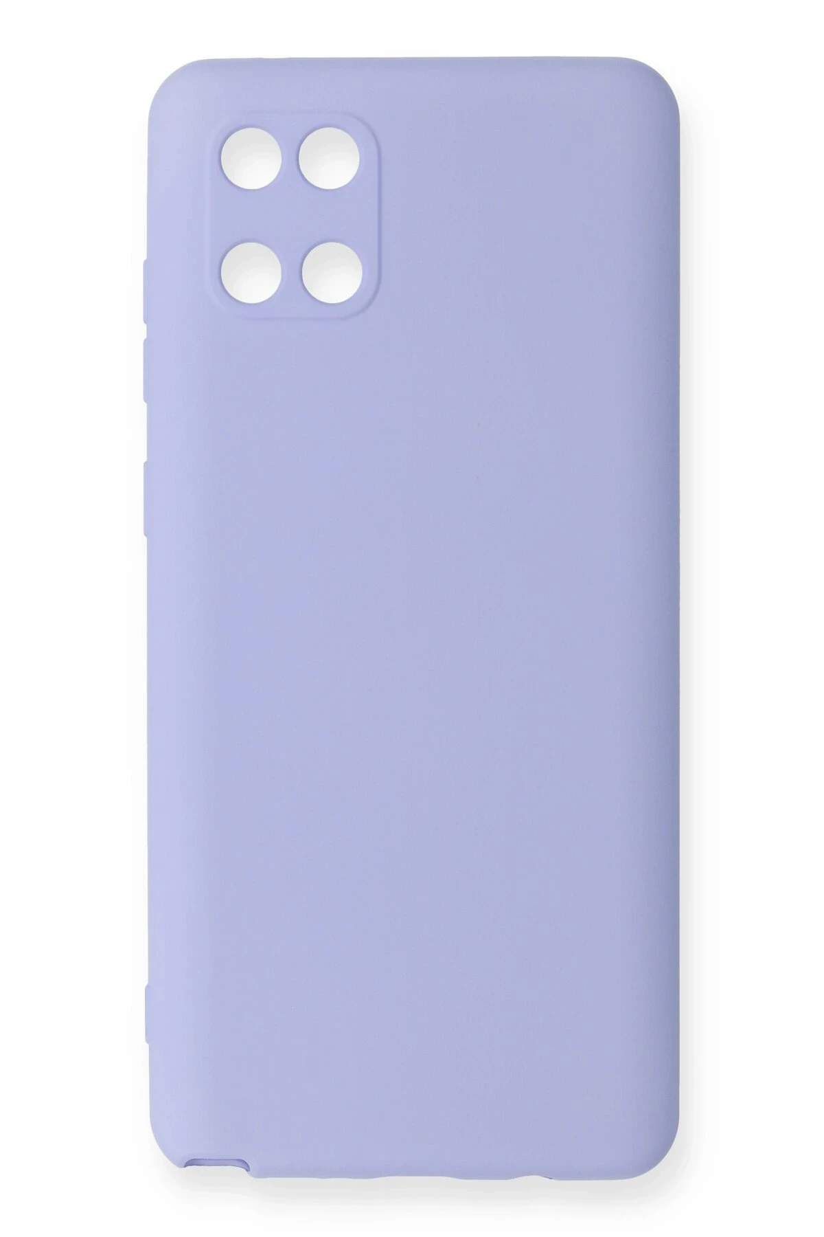Newface Samsung Galaxy A81 / Note 10 Lite Kılıf Nano içi Kadife Silikon - Lila