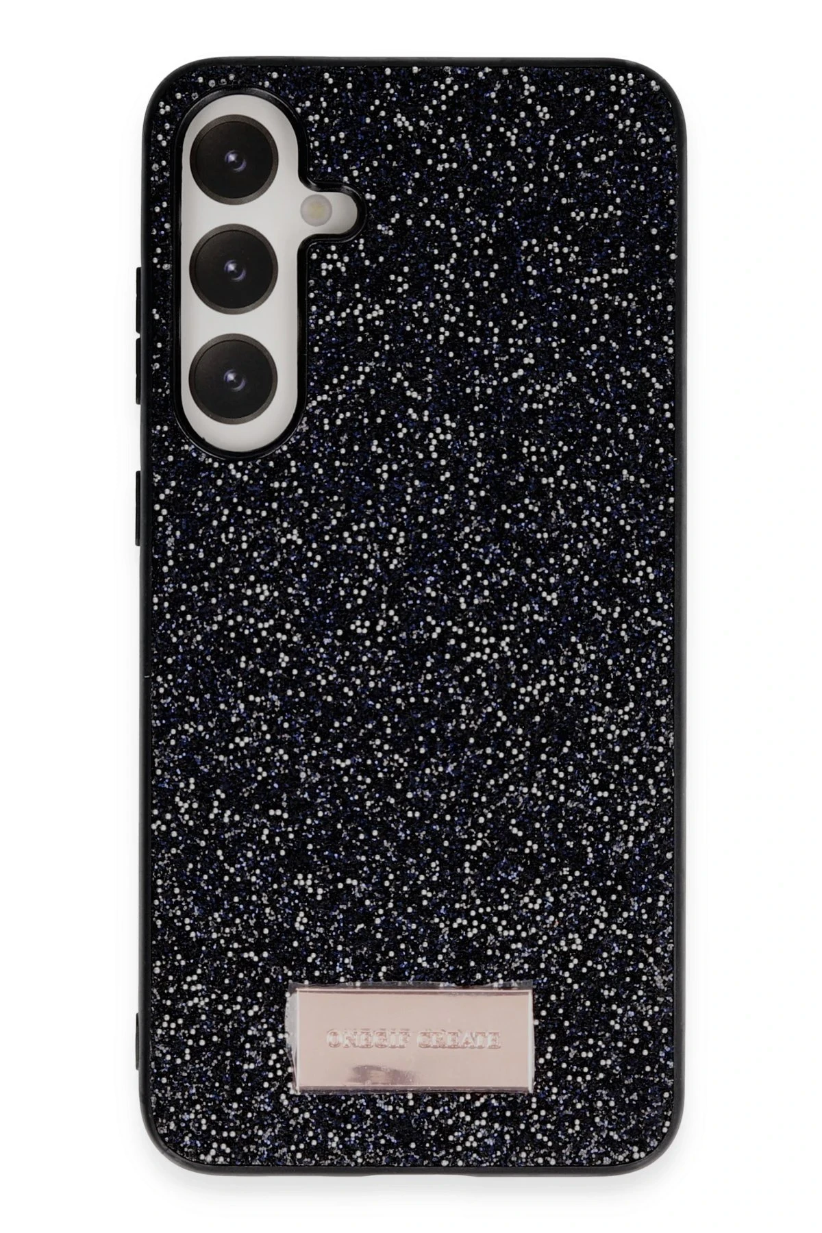 Onegif Samsung Galaxy A14 4G Bright Simli Kapak - Siyah