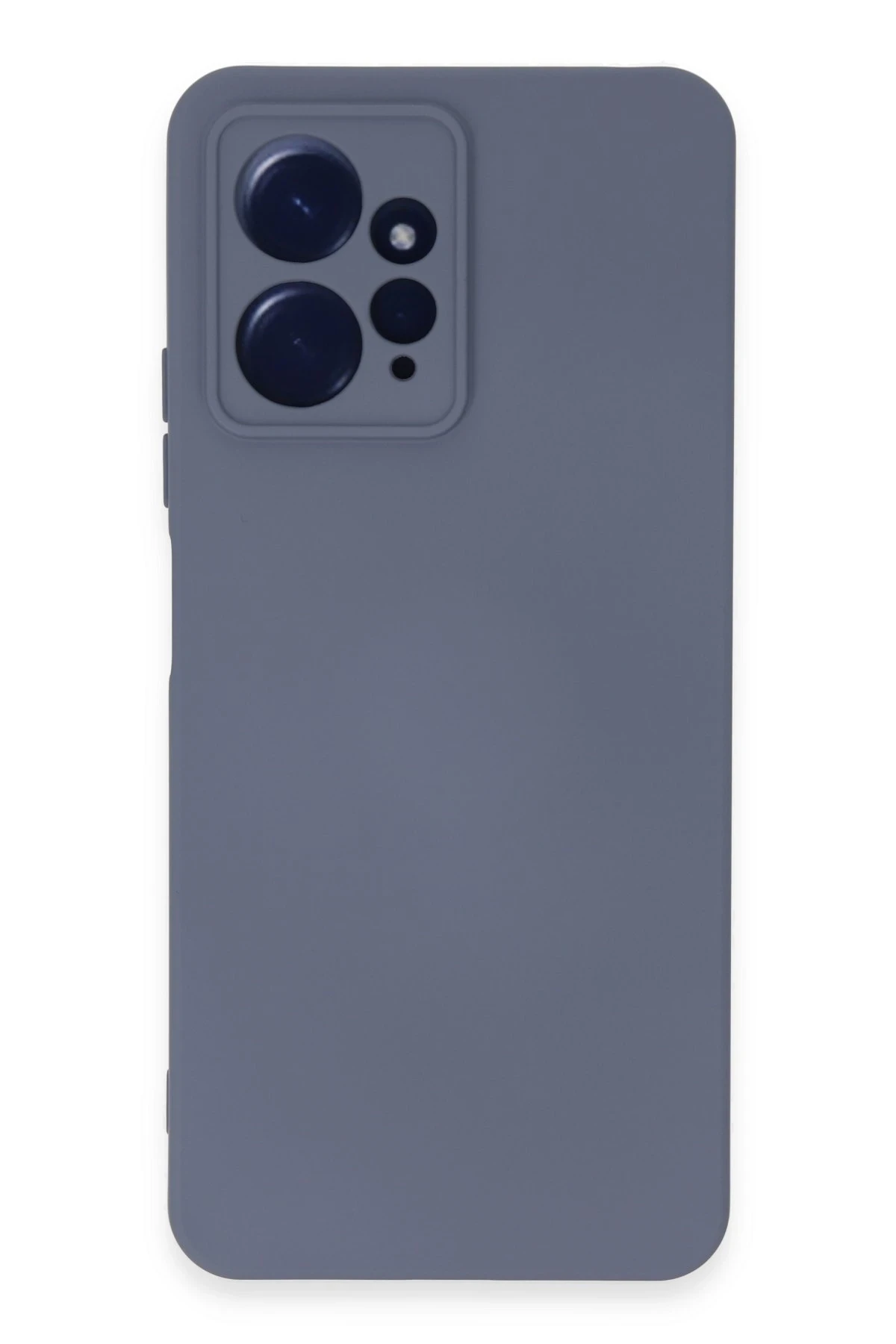 Newface Xiaomi Redmi Note 12 4G Kılıf Nano içi Kadife Silikon - Gri
