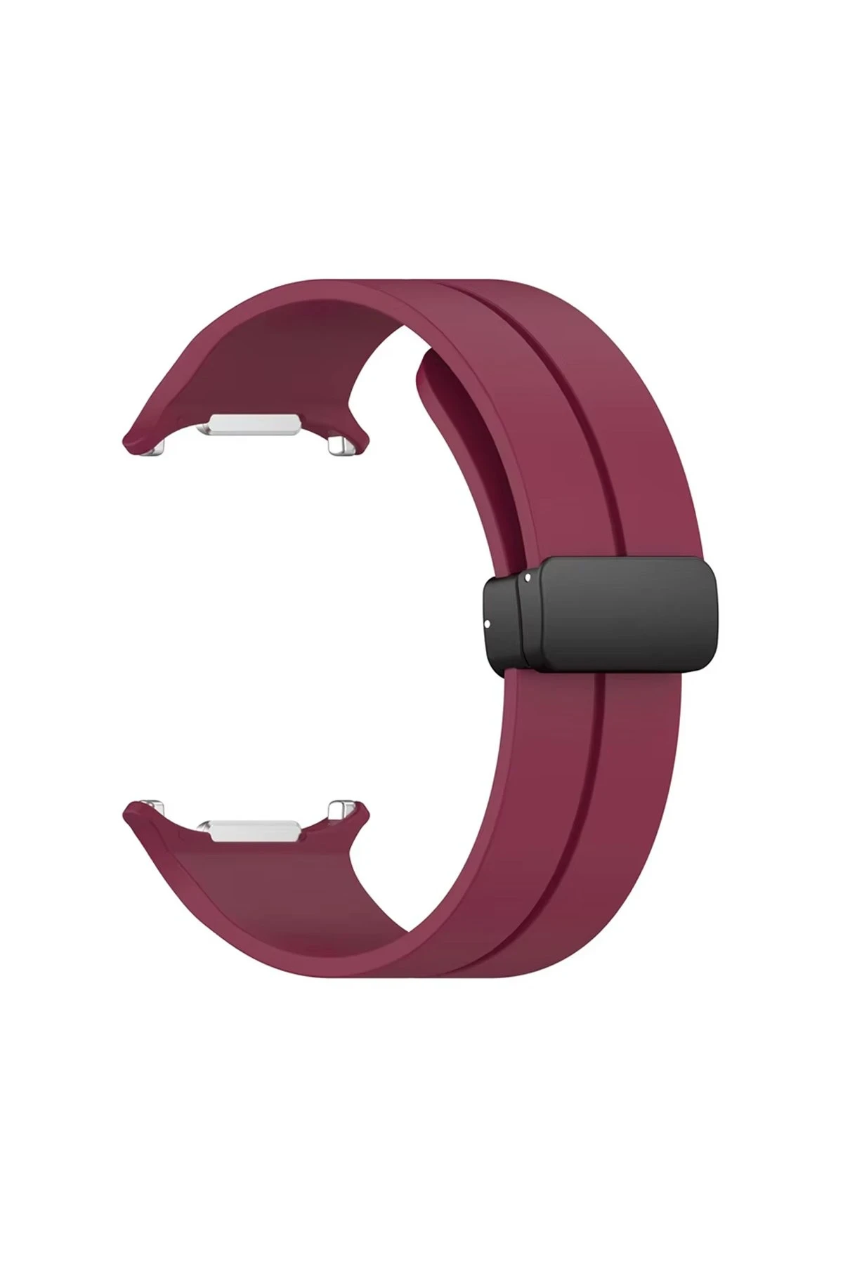 Newface Watch 7 Ultra KR418 Tender Silikon Kordon - Bordo