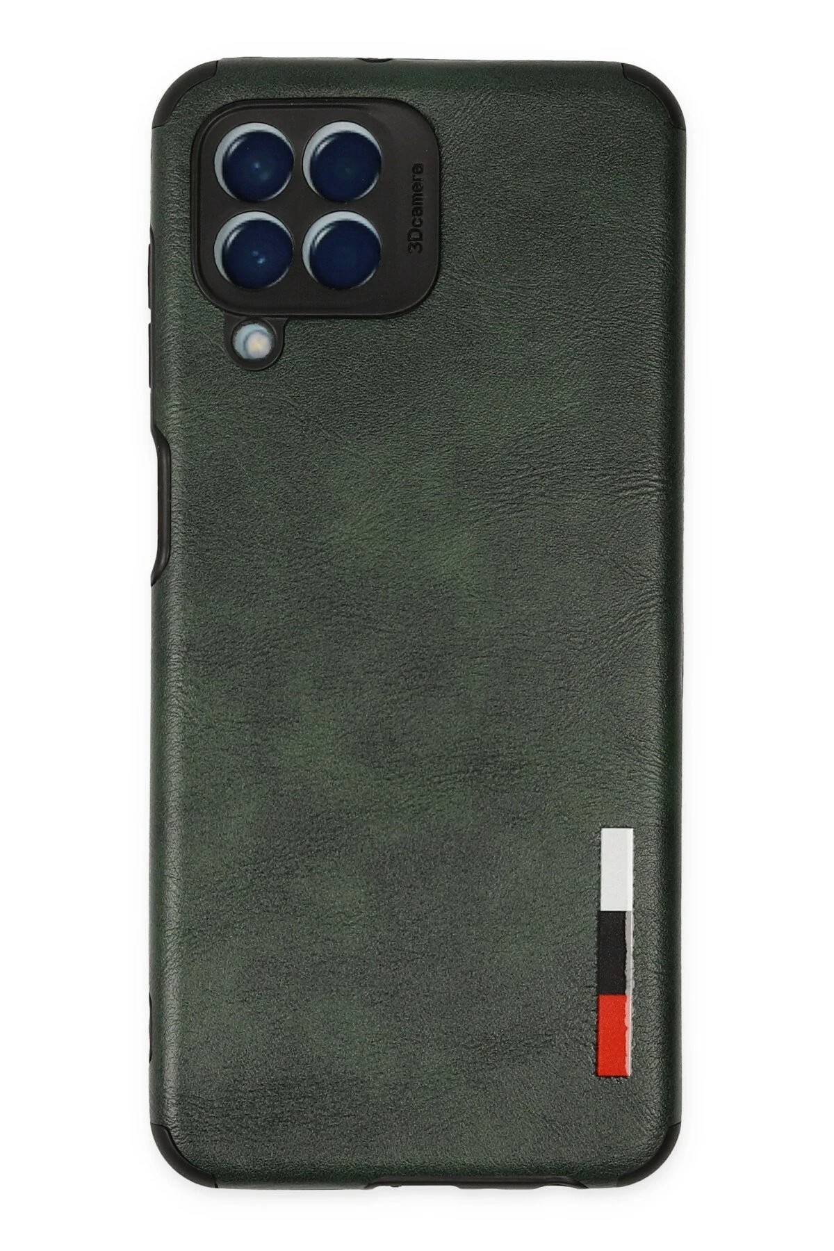 Newface Samsung Galaxy M33 Kılıf Loop Deri Silikon - Yeşil