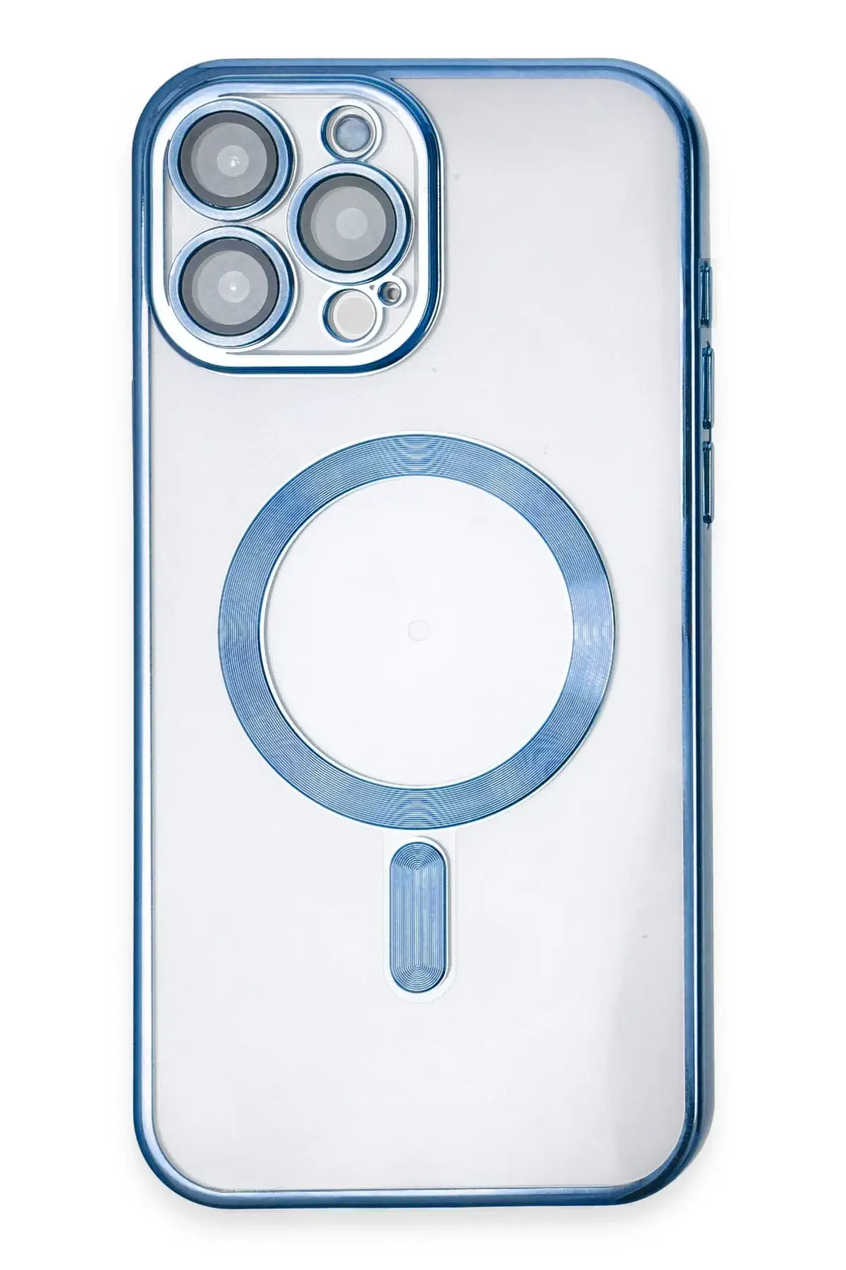 Newface iPhone 15 Pro Max Kılıf Kross Magneticsafe Kapak - Sierra Blue