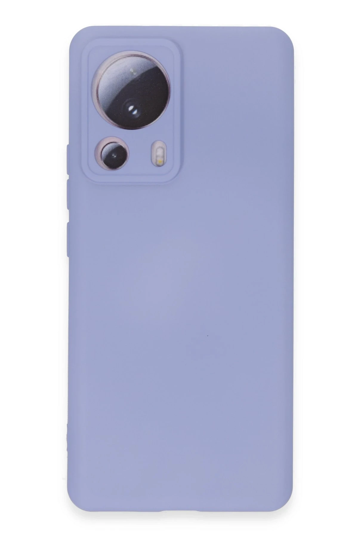 Newface Xiaomi Mi 13 Lite Kılıf Nano içi Kadife Silikon - Lila