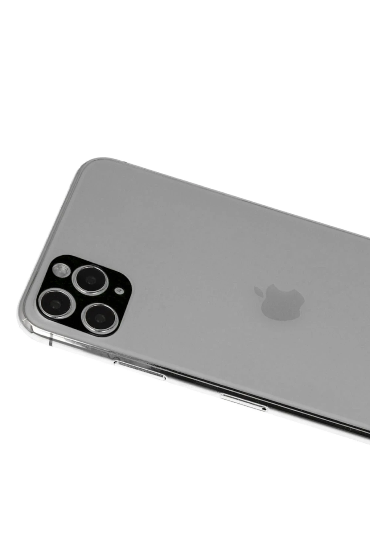 Newface iPhone 11 Pro Max Rainbow Kamera Lens Koruma Cam - Siyah