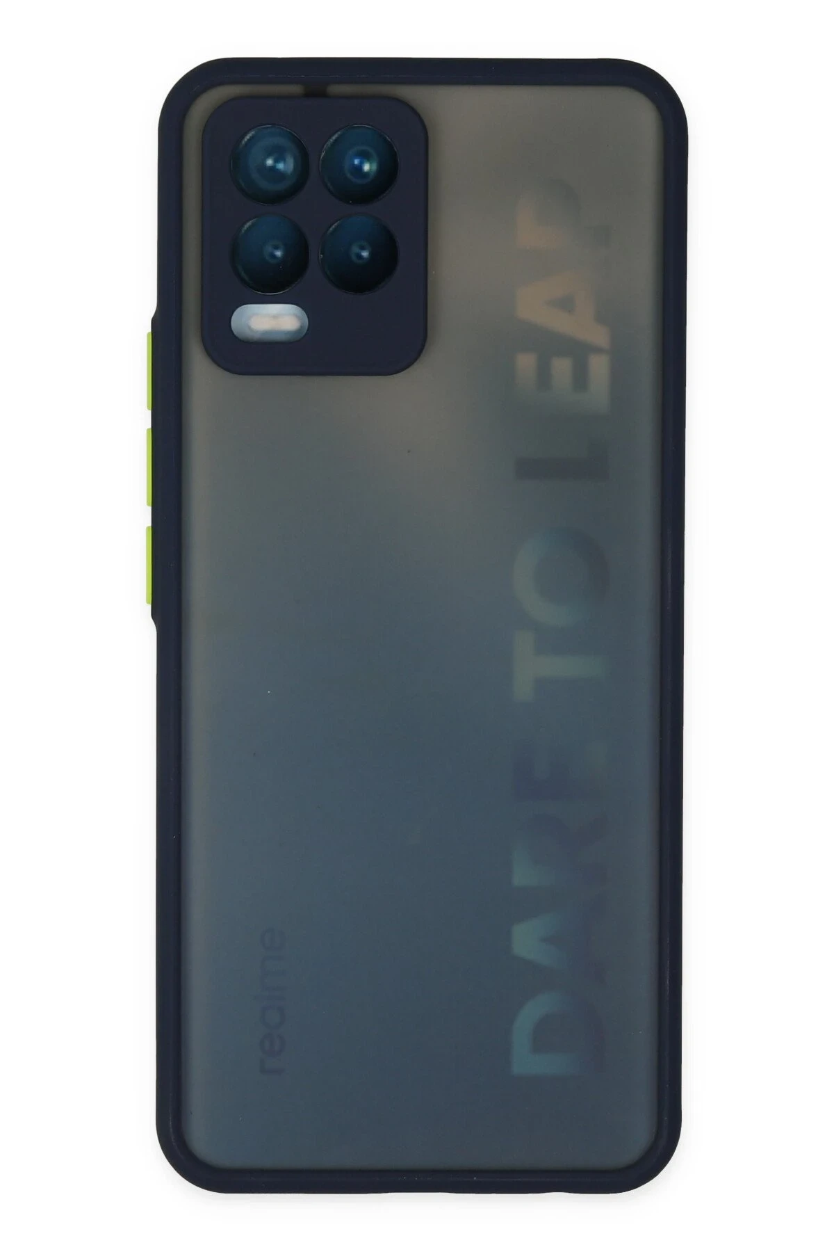 Newface Realme 8 Kılıf Montreal Silikon Kapak - Lacivert