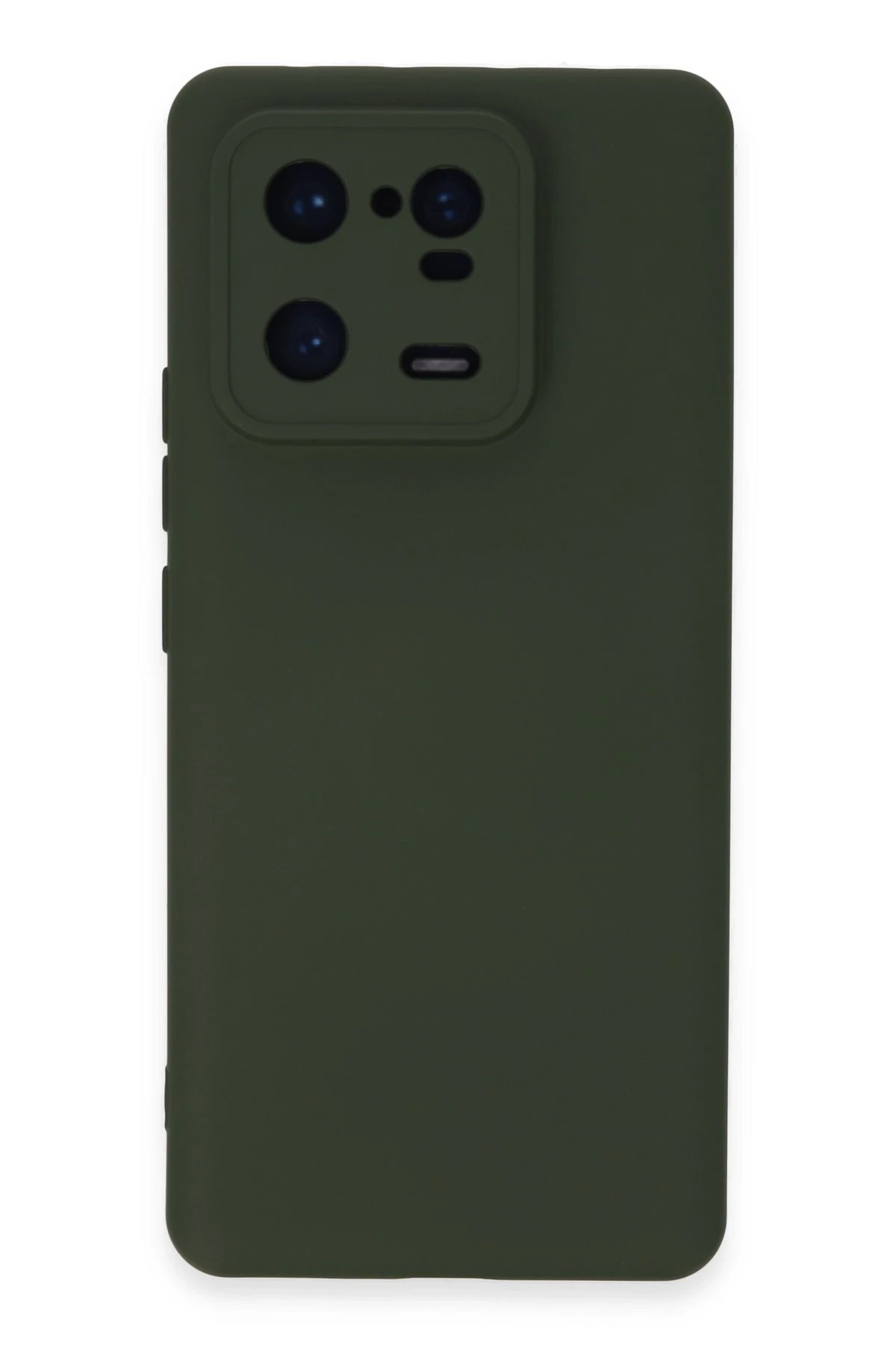 Newface Xiaomi Mi 13 Pro Kılıf Nano içi Kadife Silikon - Koyu Yeşil
