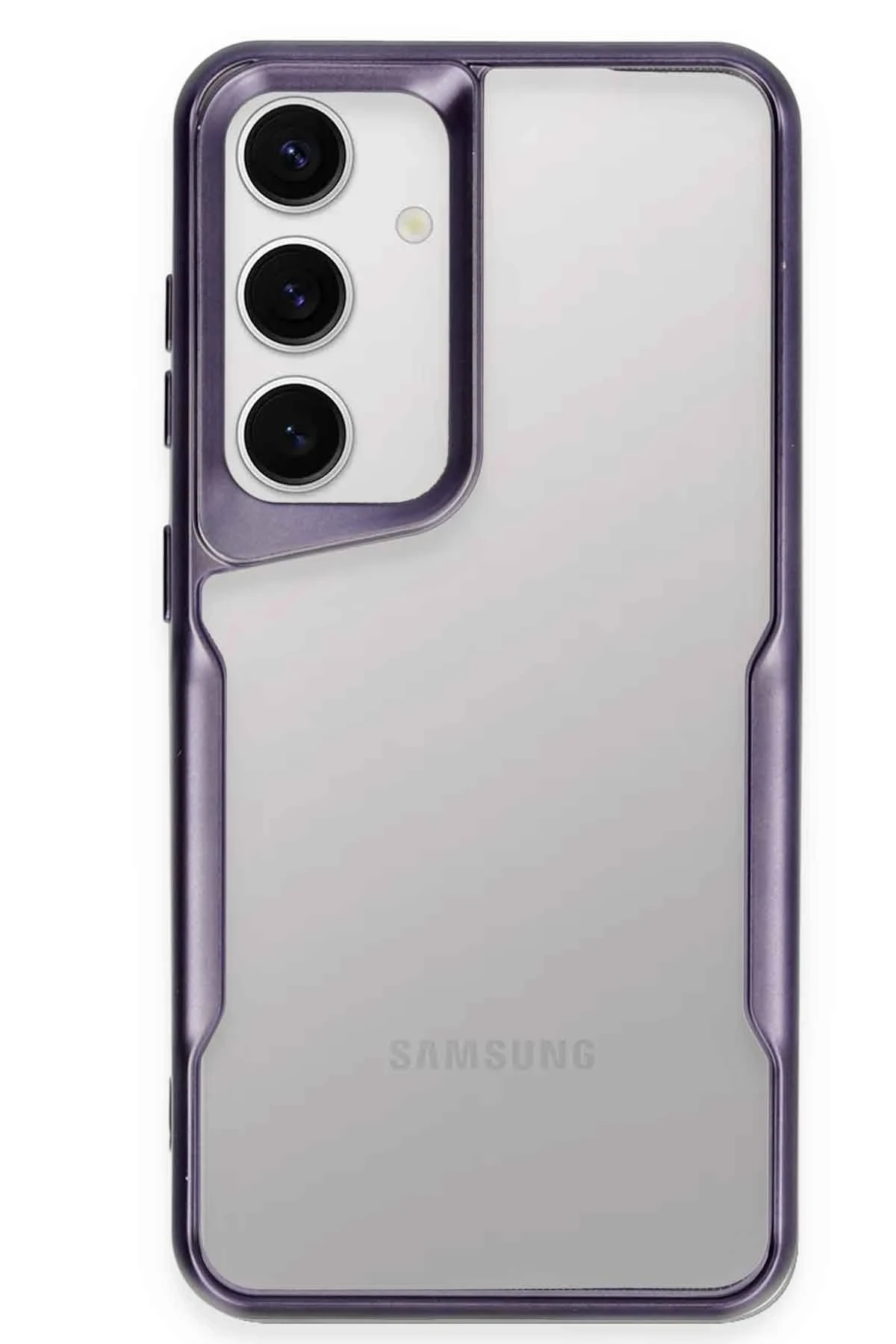 Newface Samsung Galaxy A16 5G Kılıf Boyi Silikon Kapak - Derin Mor