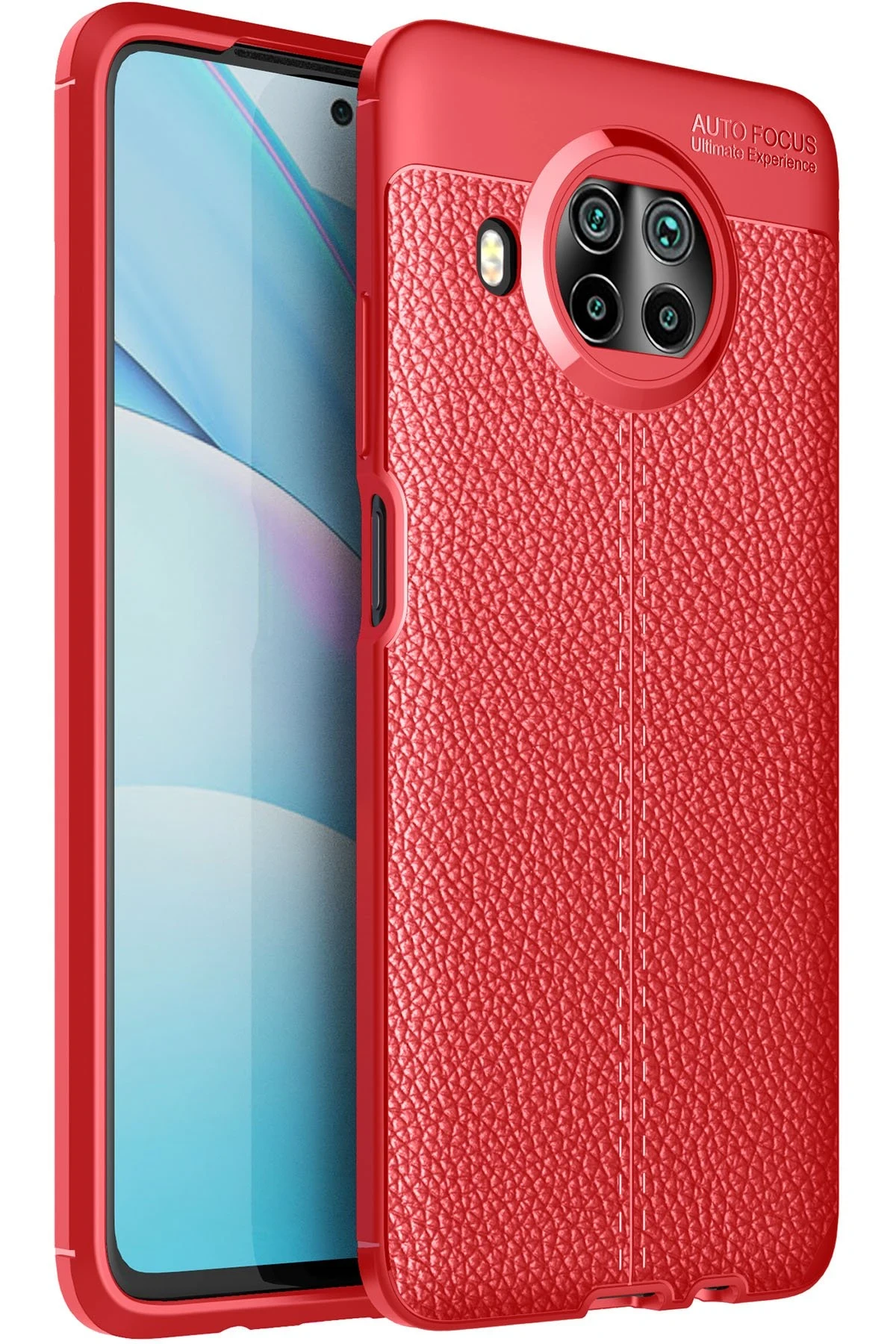 Newface Xiaomi Mi 10T Lite Kılıf Auto Focus Kapak - Kırmızı