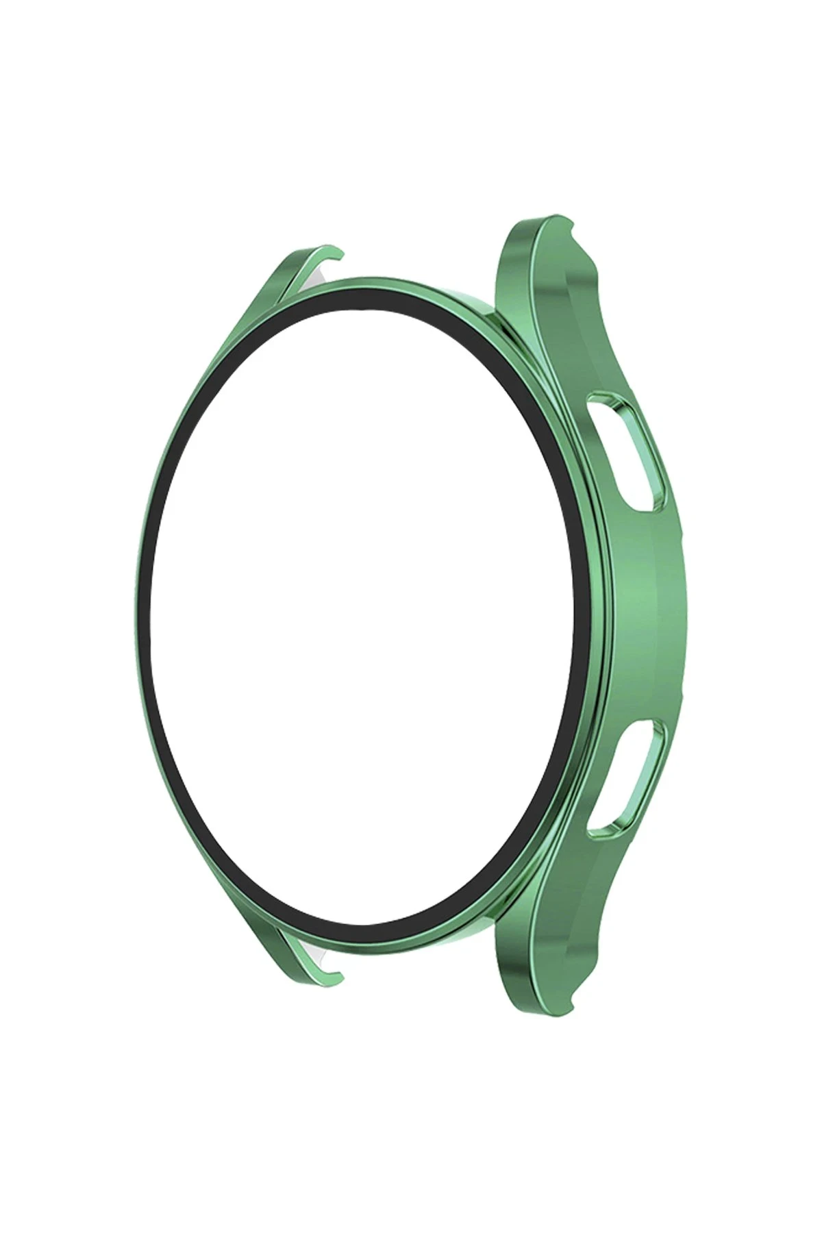 Newface Watch 5 Pro 45mm Wall Camlı Kasa Ekran Koruyucu - Koyu Yeşil