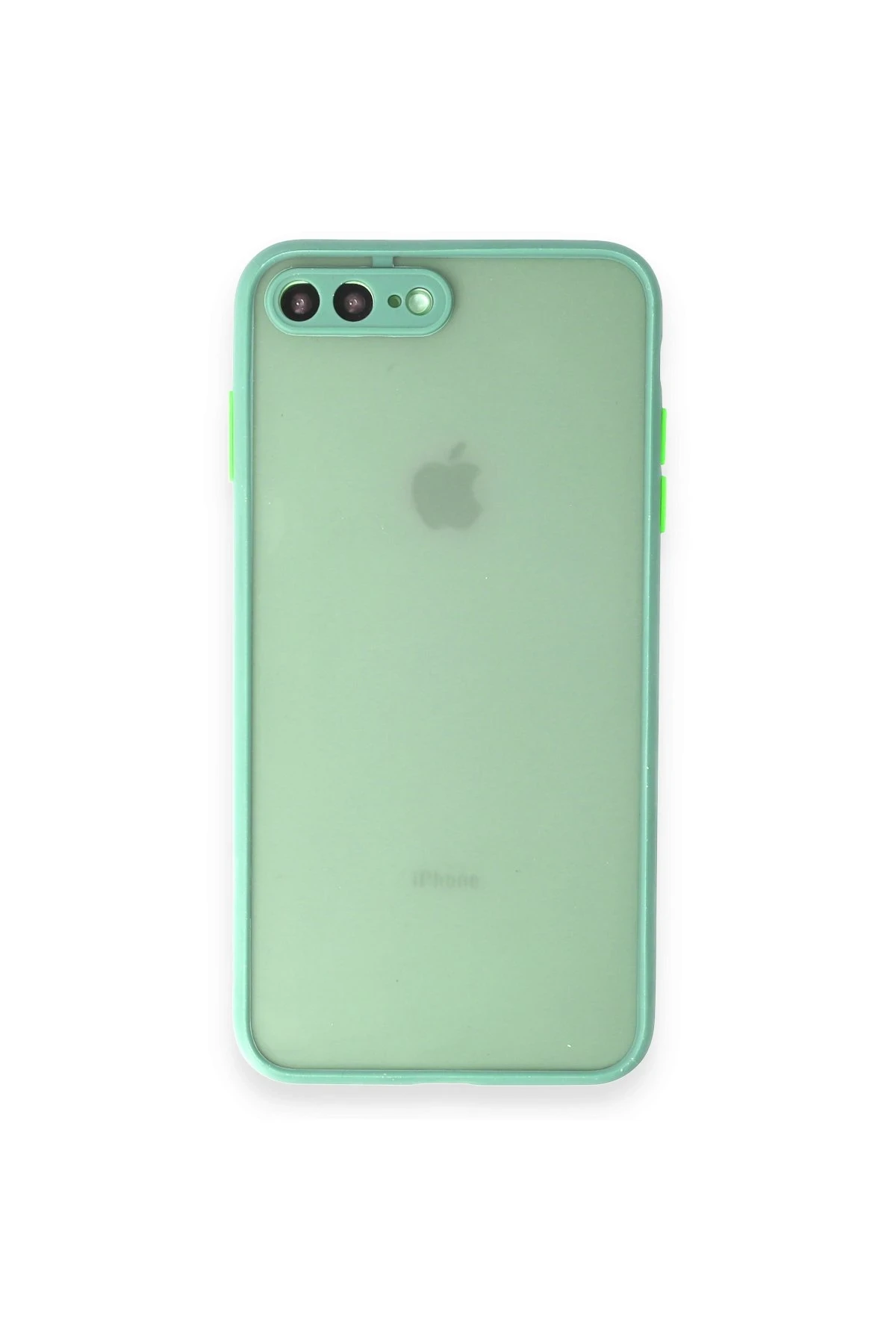 Newface iPhone 7 Plus Kılıf Montreal Silikon Kapak - Turkuaz