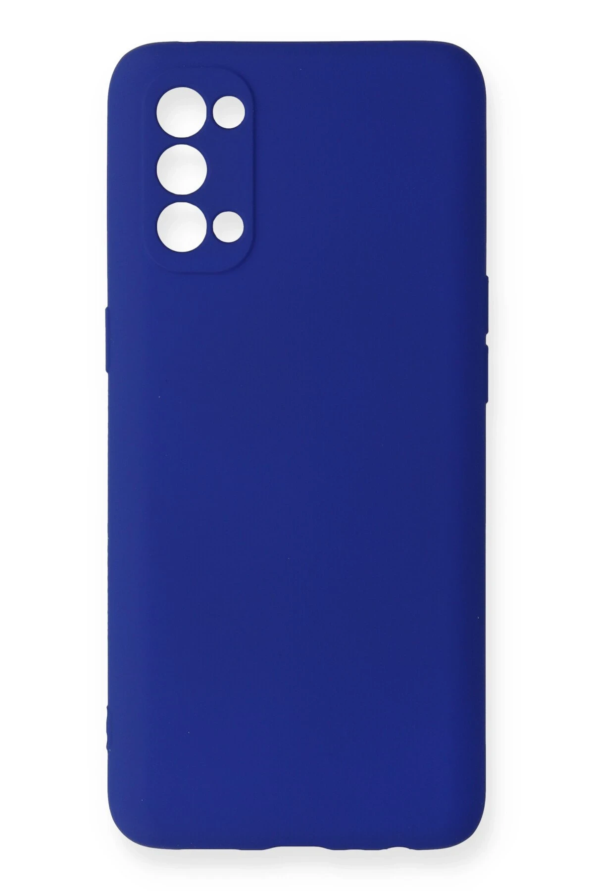 Newface Oppo Reno 4 Kılıf First Silikon - Lacivert